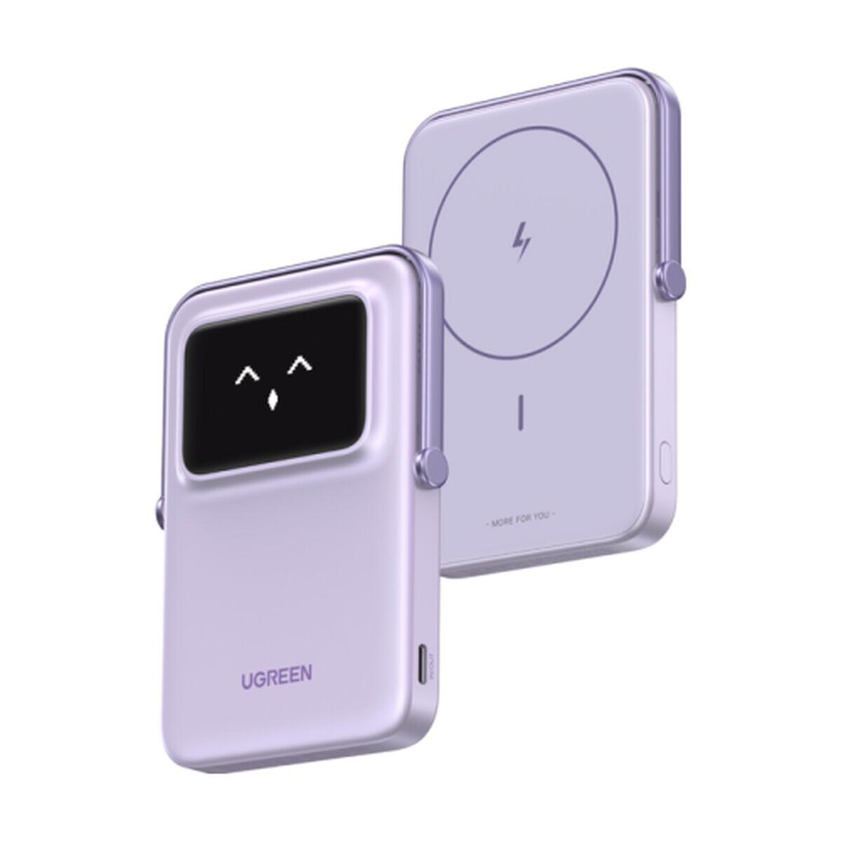 UGREEN Uno PB571, 5000mAh 20W Magnetyczny USB-C Fioletowy