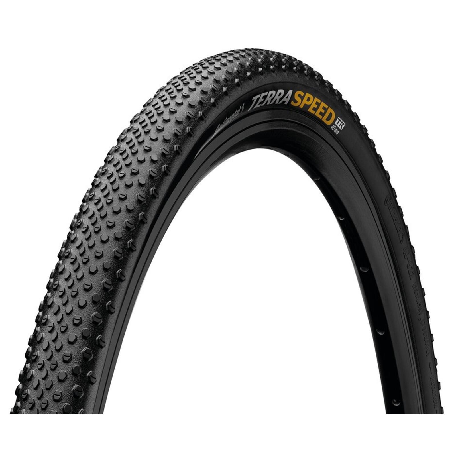 Continental Terra Speed ProTection Folding Tyre 35-584 TLR, black/black 35-584 | 650B 2020 Opony do rowerów Gravel 1240.584.35.300
