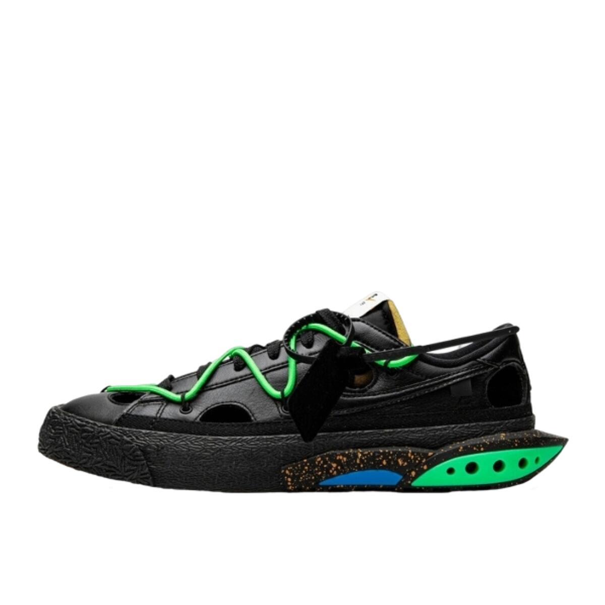 Buty Sportowe Nike Blazer Low Czarny Zielony DH7863-001 42