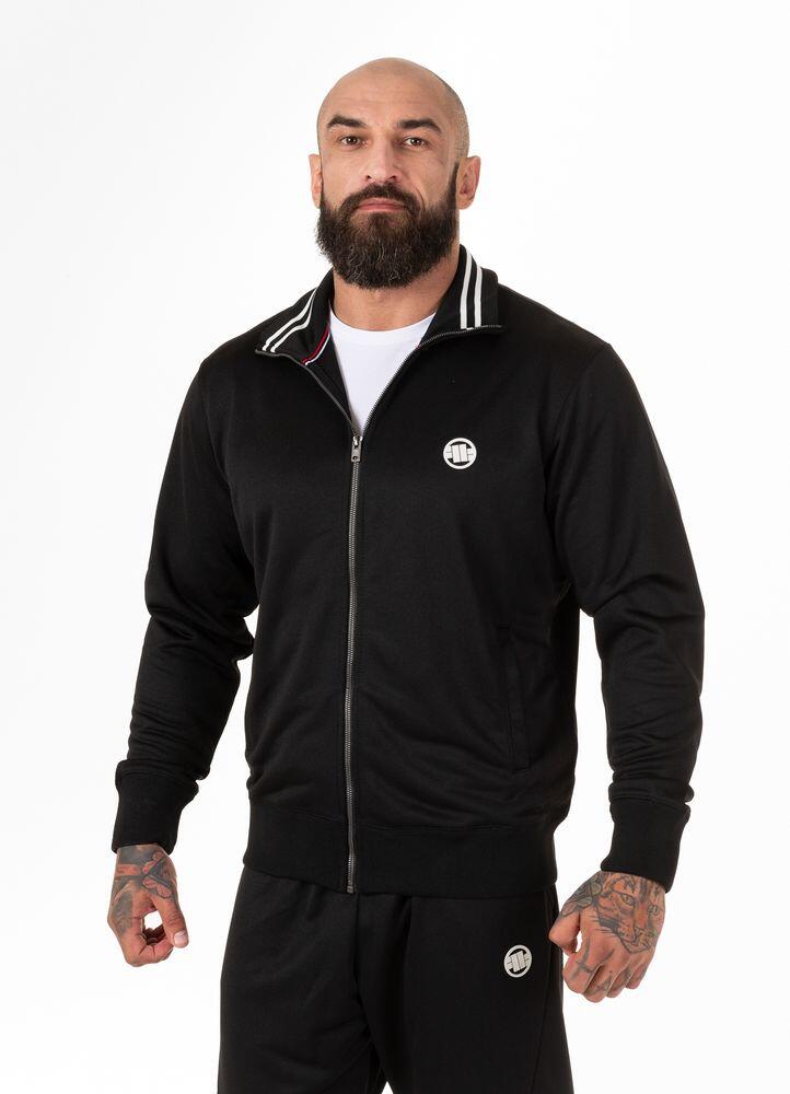Bluza rozpinana Pit Bull Oldschool Polly-Terry Small Logo '24 - Czarna S