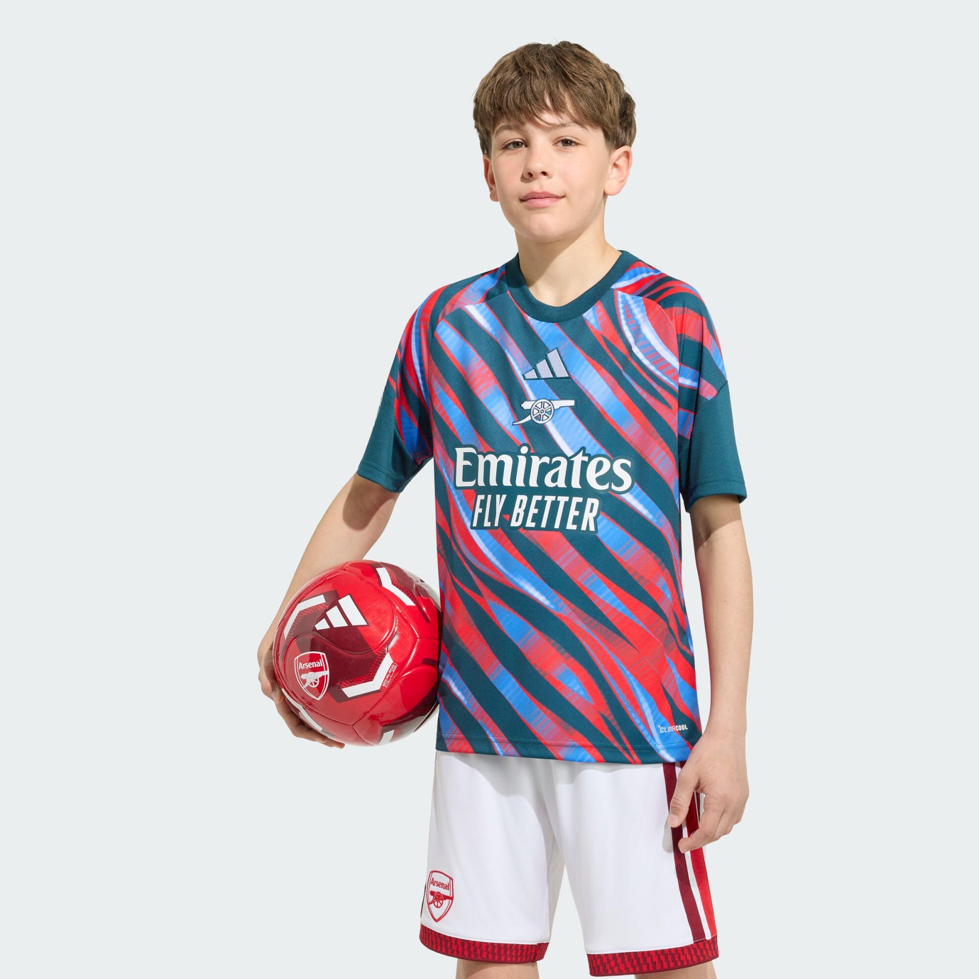 Dziecięca koszulka przedmeczowa Arsenal FC 26/27