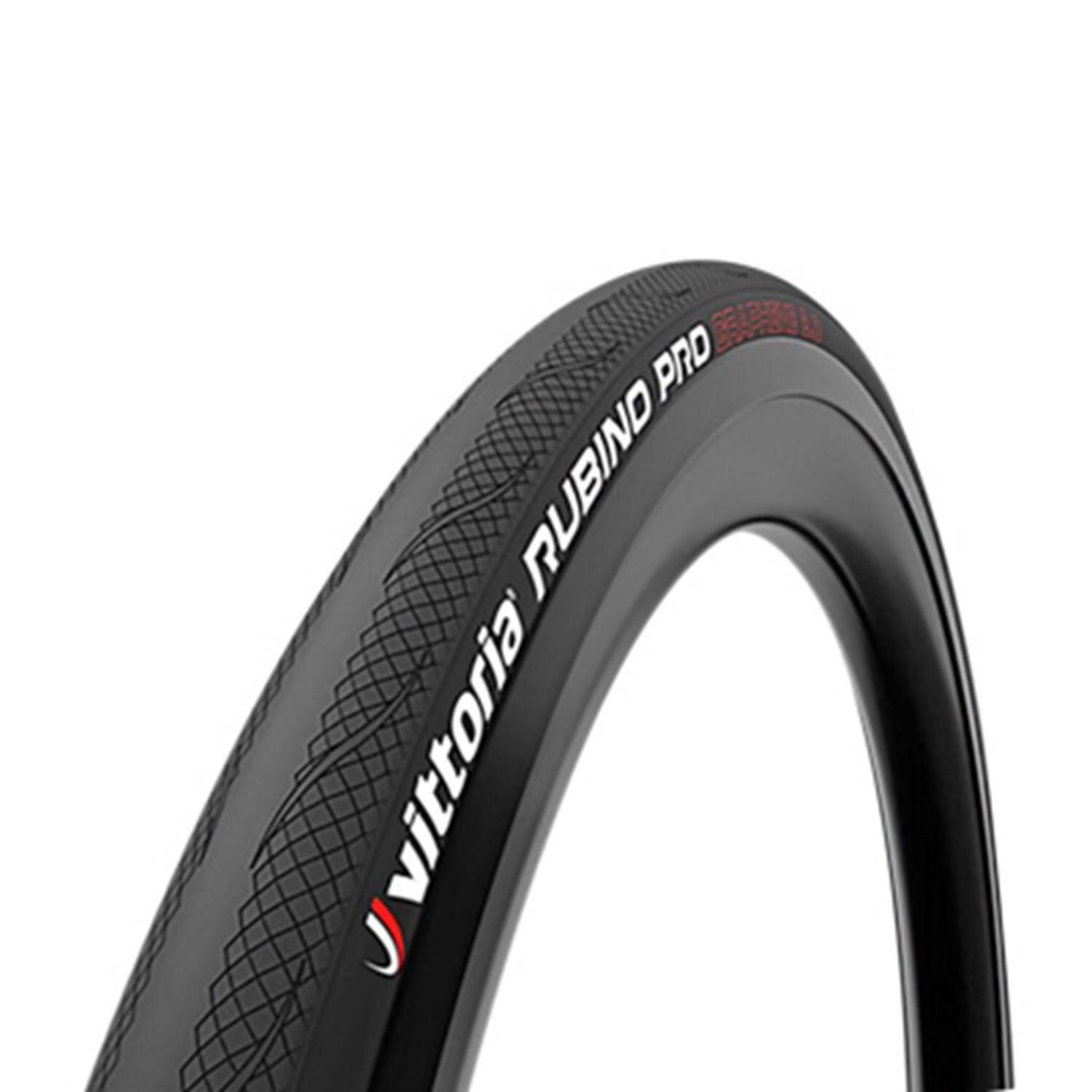 Vittoria Rubino Pro Folding Tyre 700x25C TLR, black 25-622 | 700x25 2021 Opony szosowe 476212