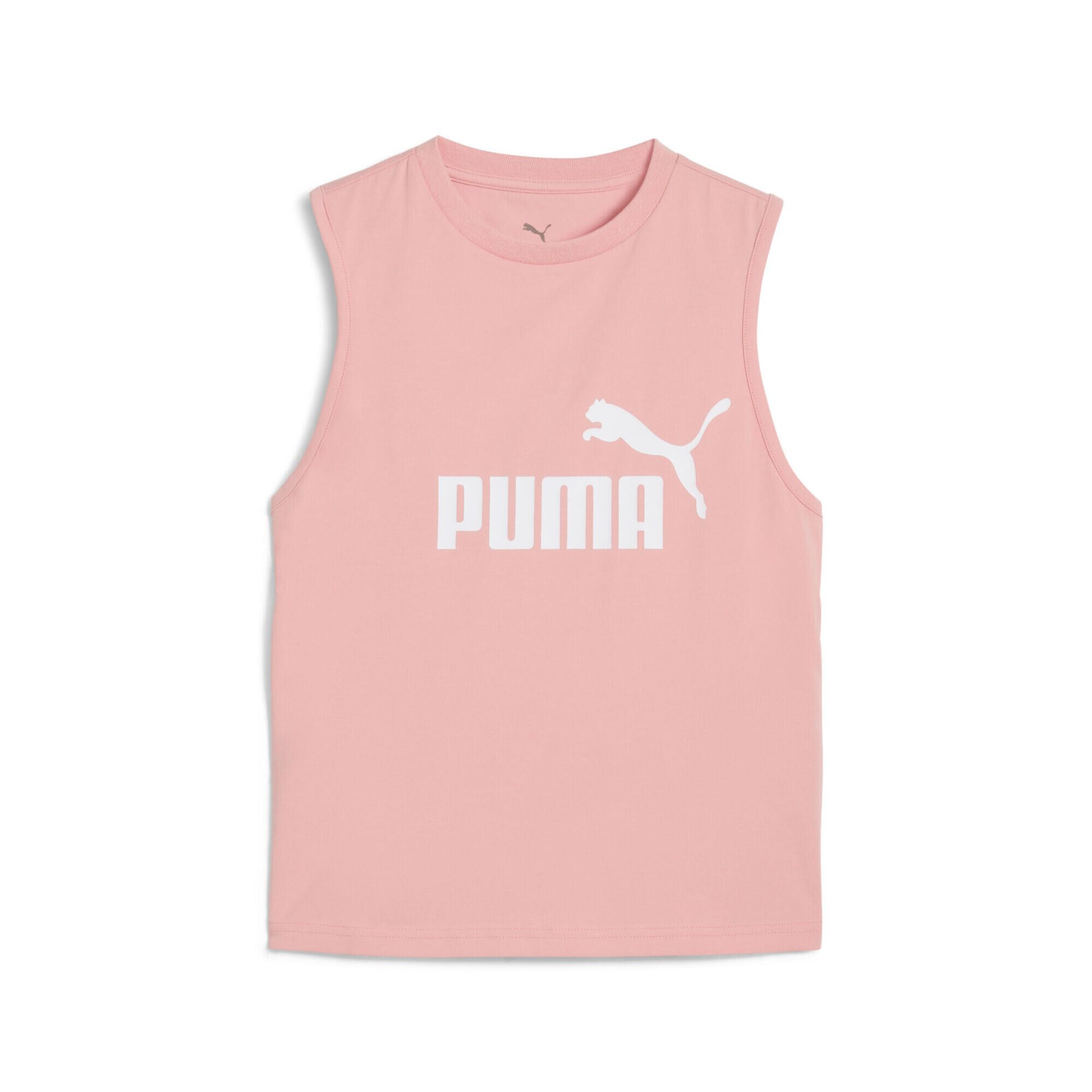 Damska wąska koszulka bez rękawów z logo No. 1 ESS PUMA