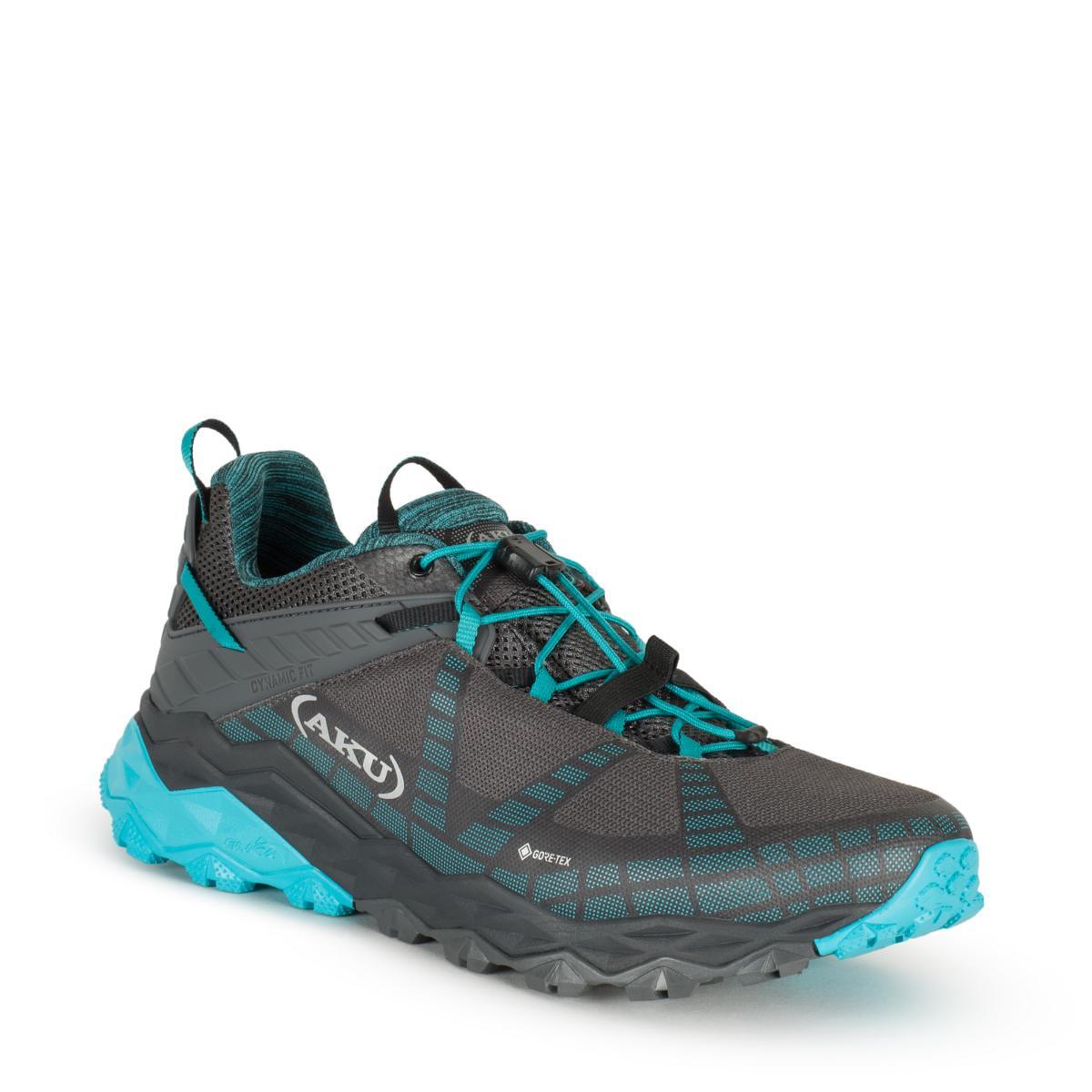 Damskie buty turystyczne Aku Flyrock GTX Ws Rozmiar butów (UE): 38 / Kolor: czarny/niebieski