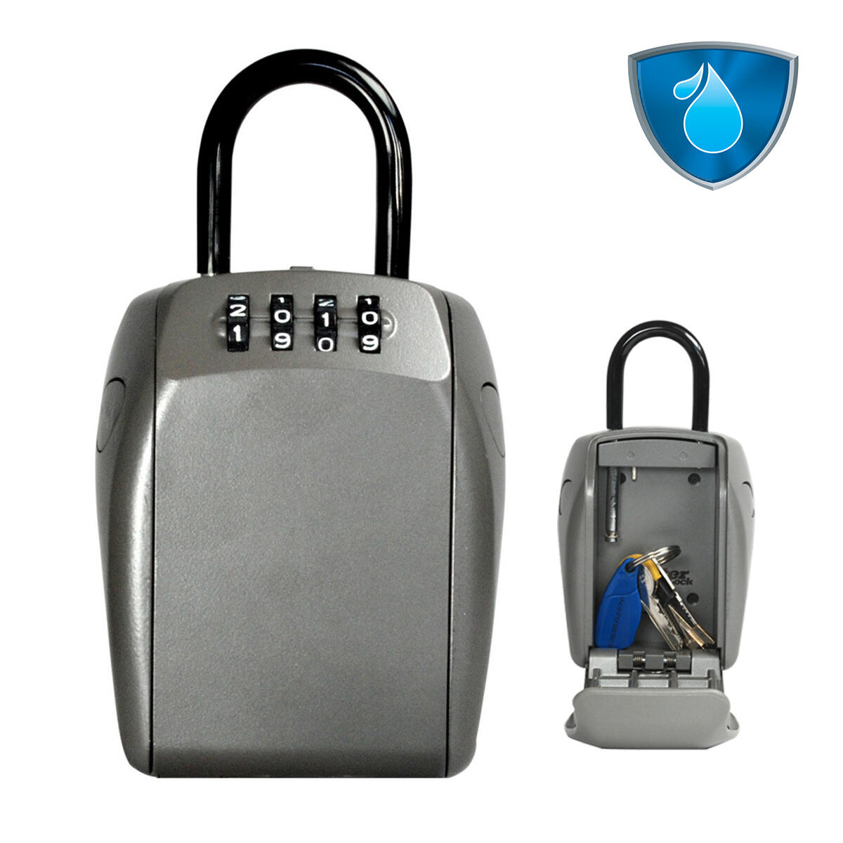 Master Lock Wzmocniony sejf ścienny na klucze, 5414EURD VSA Van Spijk