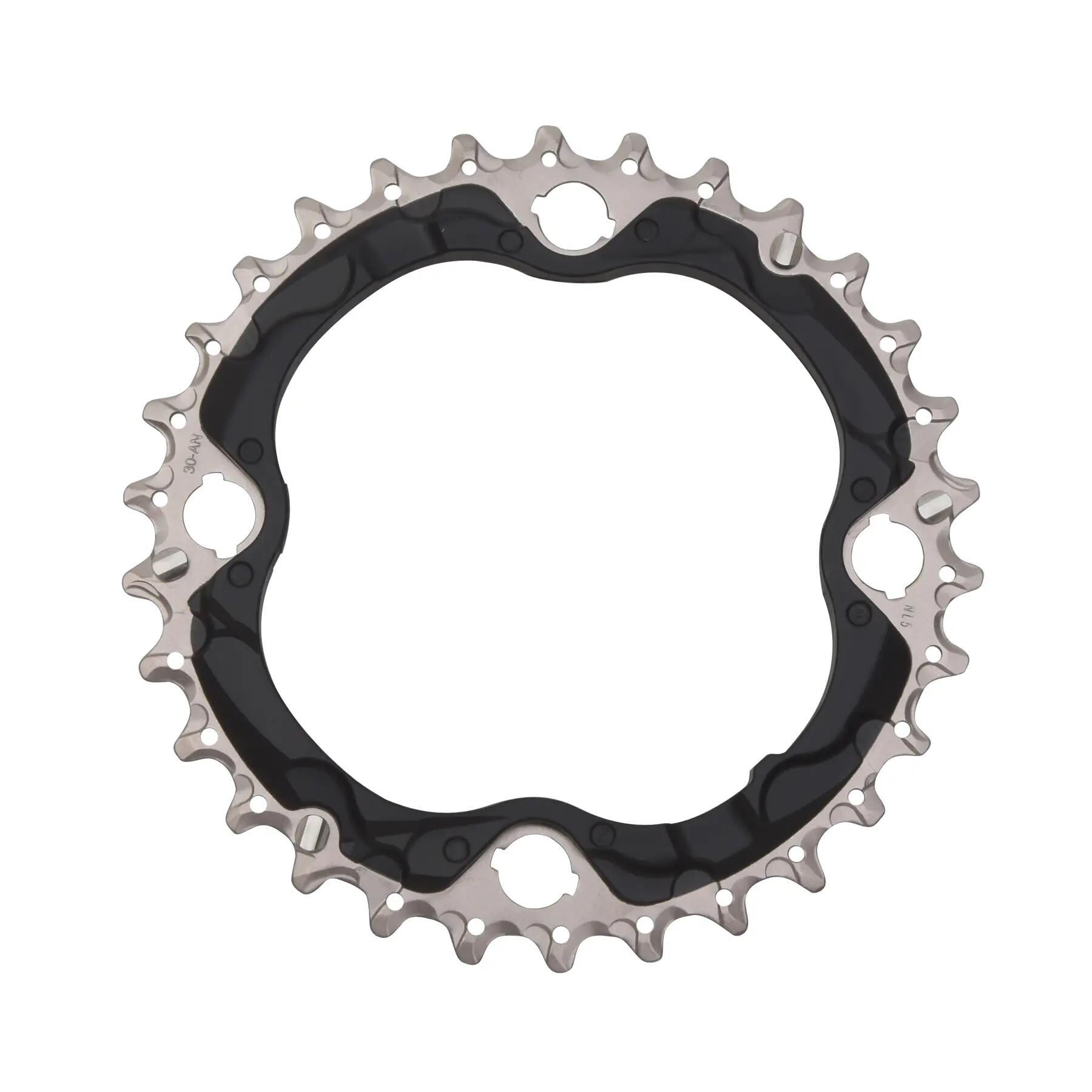 SHIMANO Tarcza mechanizmu korbowego SLX FC-M672/622/612 czarny / Ilość zębów: 30 Y1NW98010