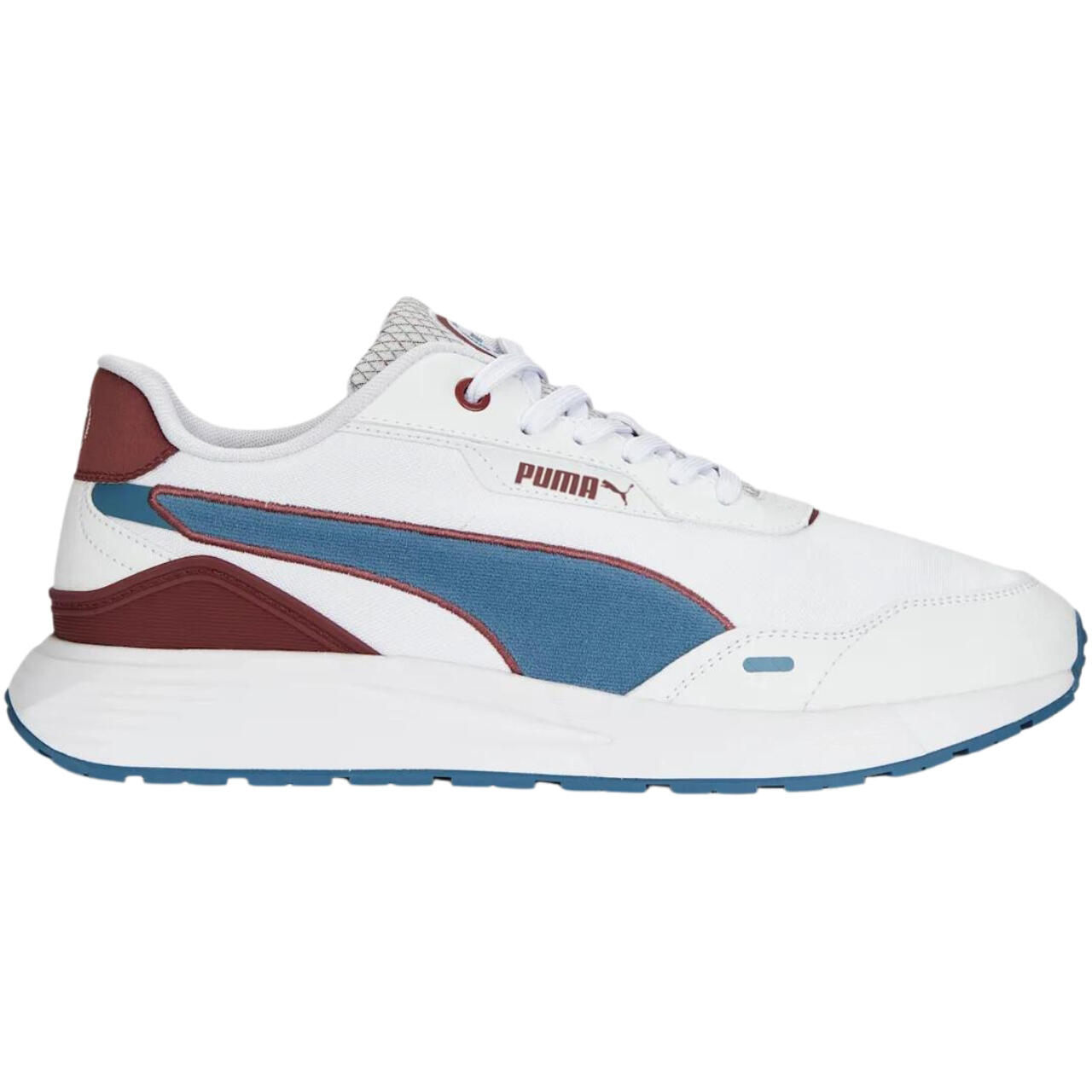 Puma Buty damskie Puma Runtamed Plus biało-niebieskie 389237 01 37