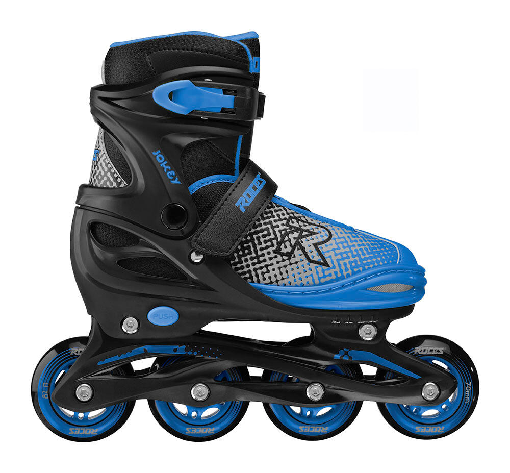 Rolki dziecięce Roces Jokey X Boy Black/Astroblue 38-41 EUR