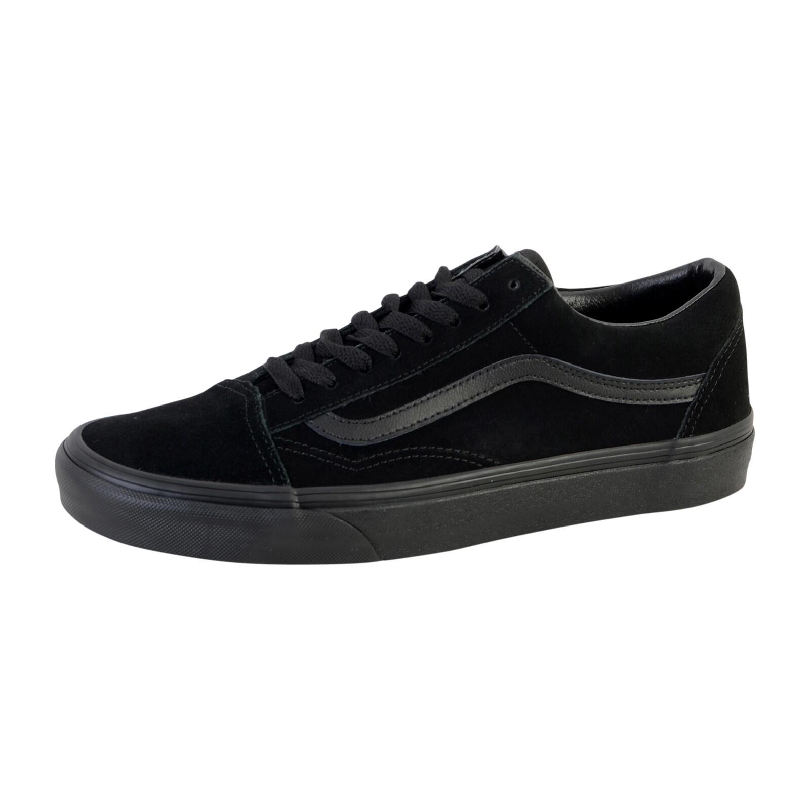 Buty Vans Old Skool czarne zamszowo-tekstylne