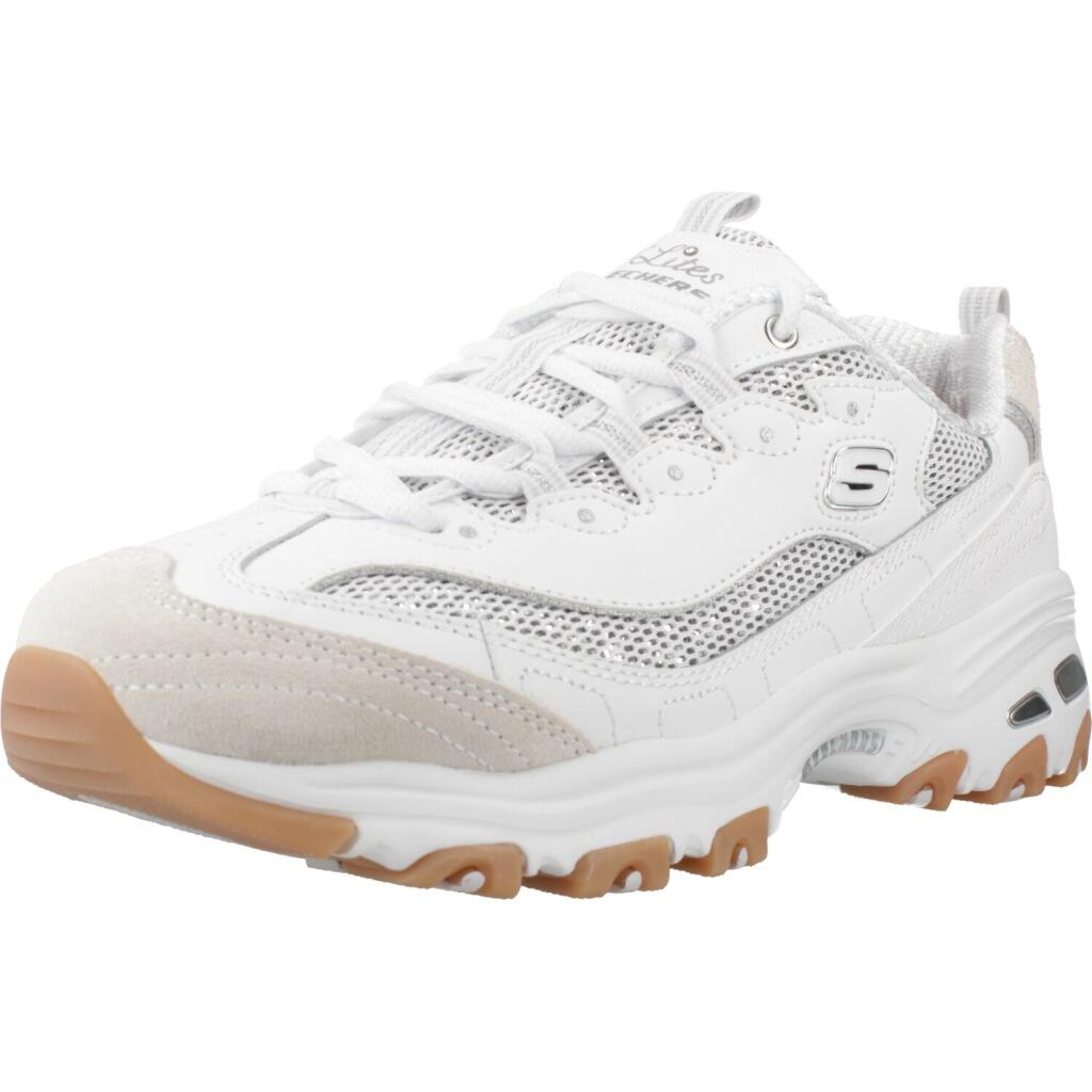 Buty SKECHERS D LITES STELLAR SHIMMER Biały
