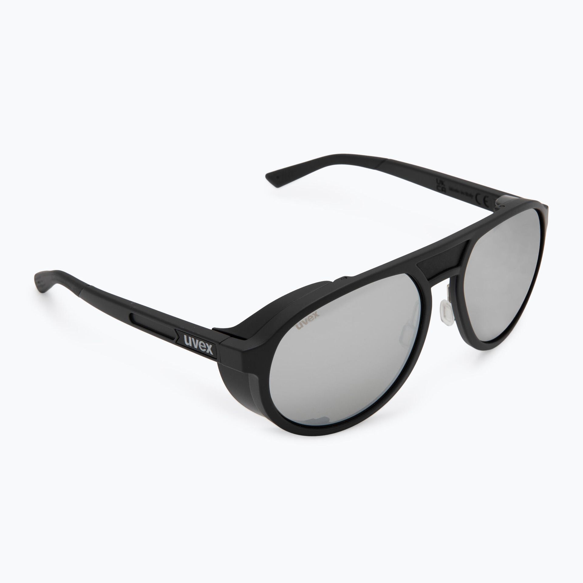 Okulary przeciwsłoneczne UVEX MTN Classic Pure black matt/mirror silver WYSYŁKA W 24H 30 DNI NA ZWROT