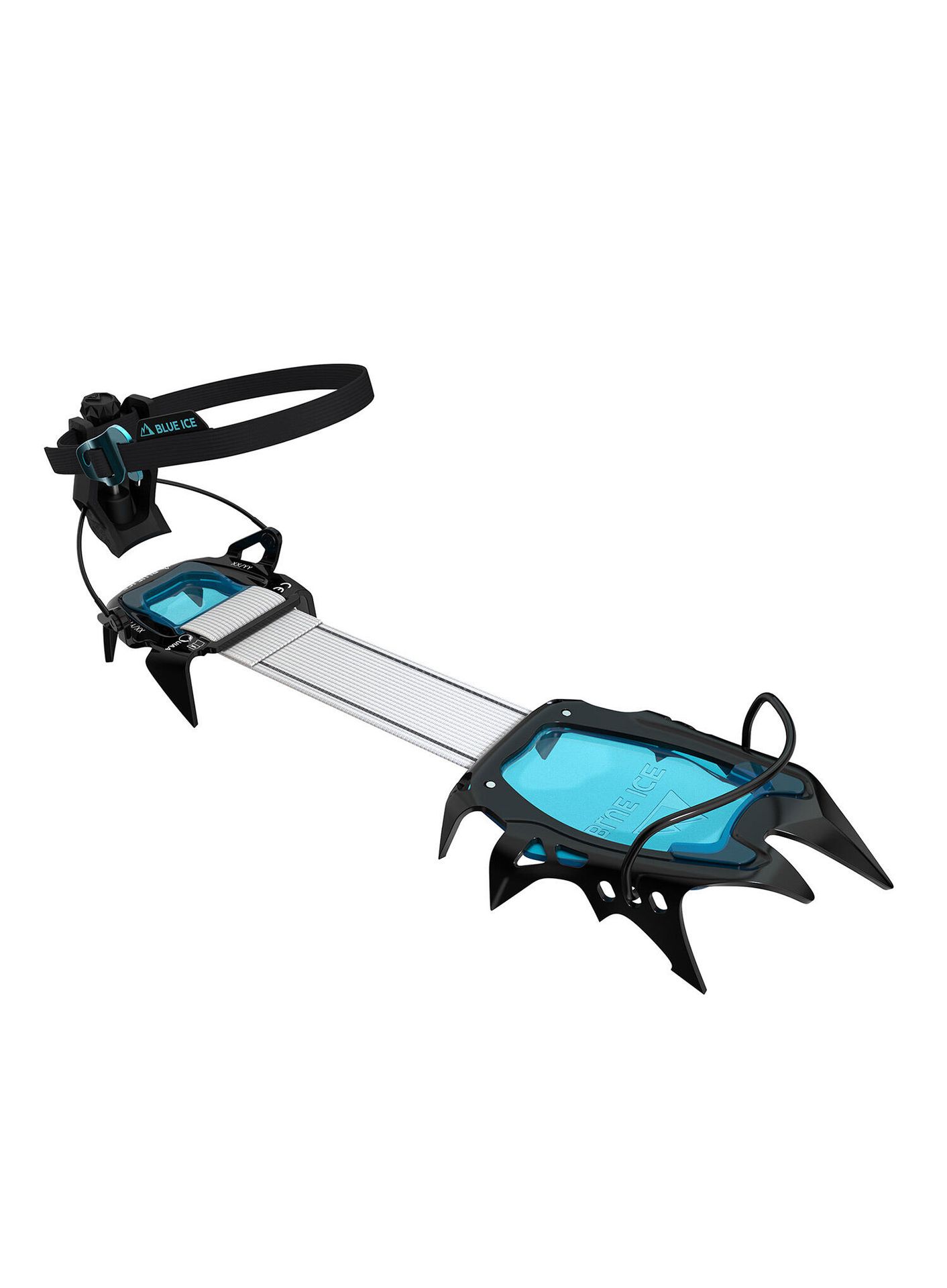 Raki automatyczne Blue Ice Harfang Mono Crampon - black