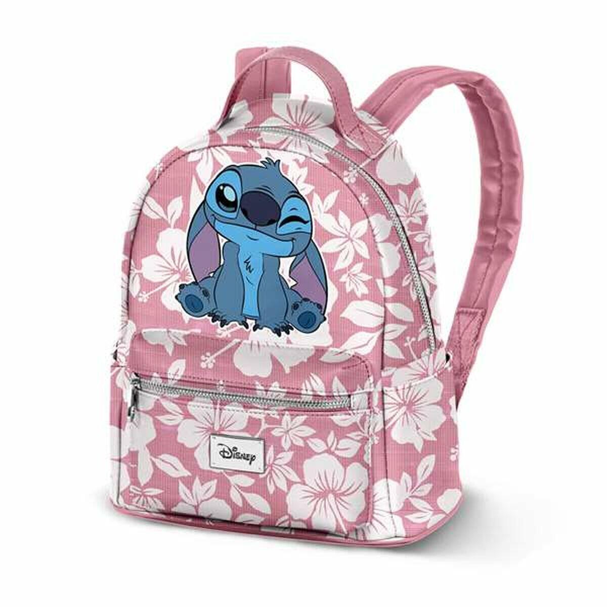 Disney Lilo and Stitch Maui-Heady plecak, różowy, 25 x 29 cm, pojemność 8 l, Różowy Lilo i Stitch, Jeden rozmiar, Plecak Heady