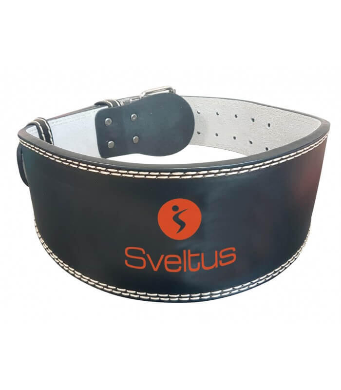 Pas Do Podnoszenia Ciężarów Skórzany Sveltus Leather Weightlifting Czarny 9401 105 Cm