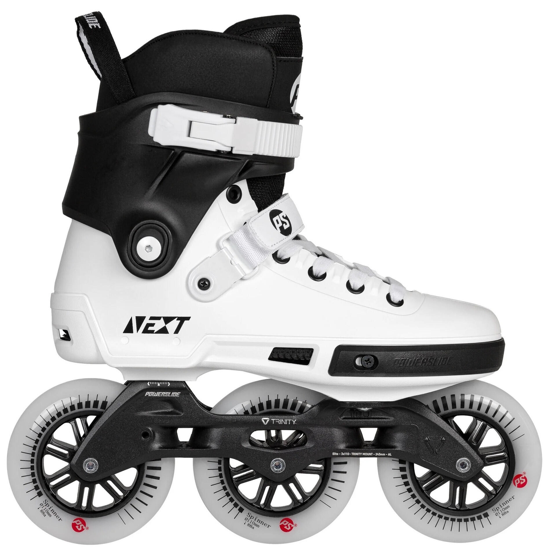 Rolki męskie Powerslide Next Core Black 110 Trinity 44-45 EUR