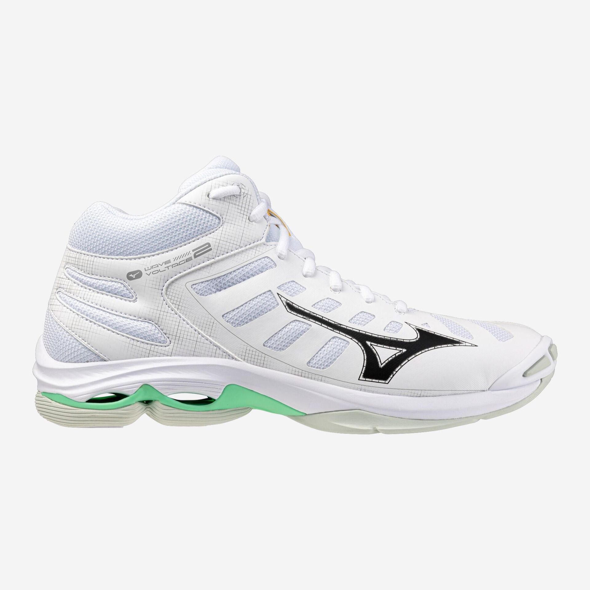 Buty do siatkówki damskie Mizuno Wave Voltage 2 Mid
