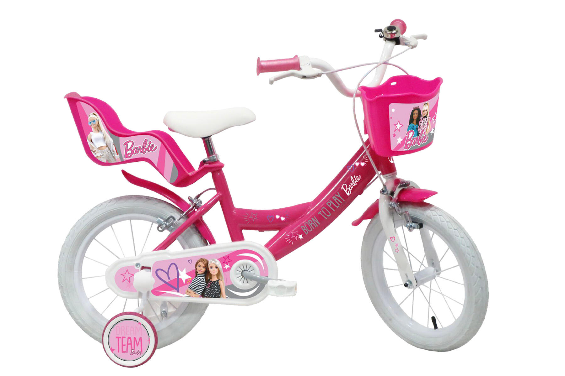 Rower dziecięcy BARBIE 12 cali dla dziewczynki