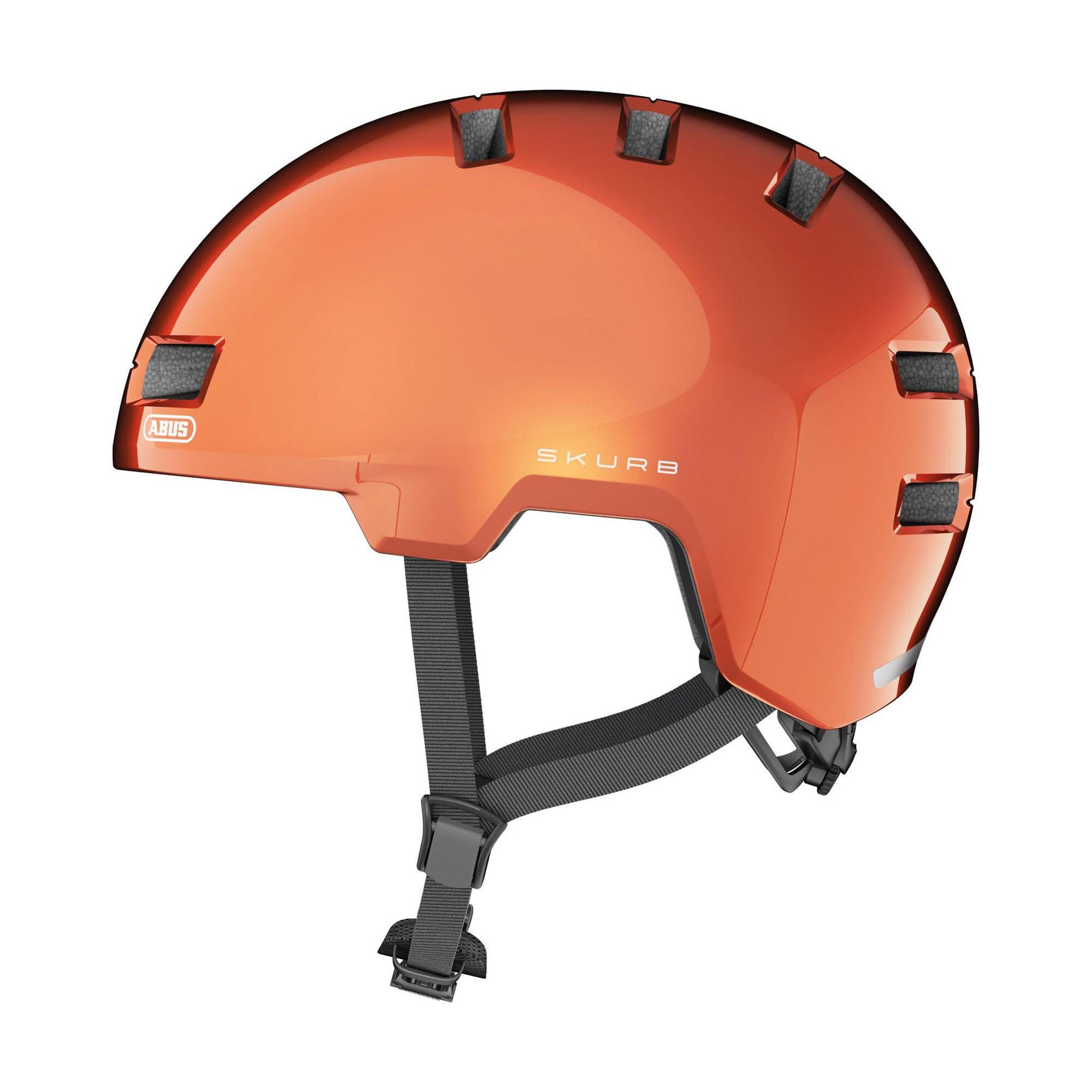 Kask ABUS Skurb Goldfish Pomarańczowy ( L)