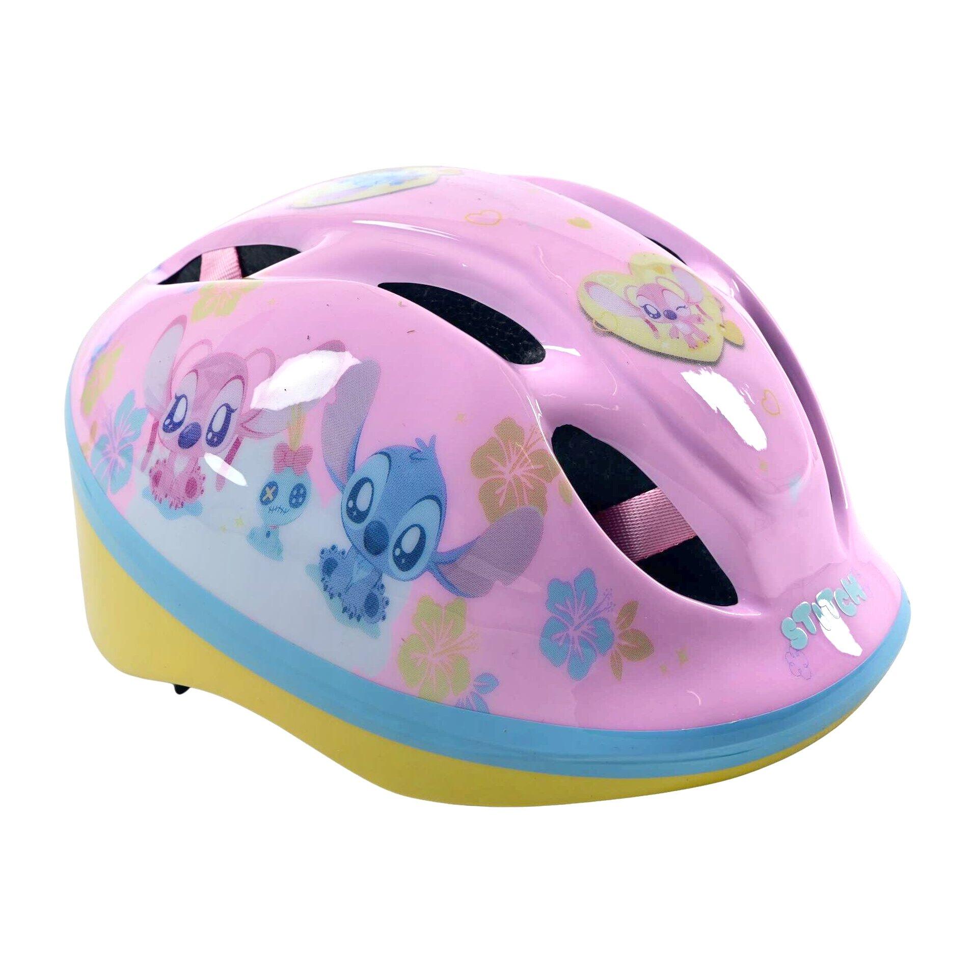 Kask dziecięcy Stich Disney Stitch różowy 52-56 cm