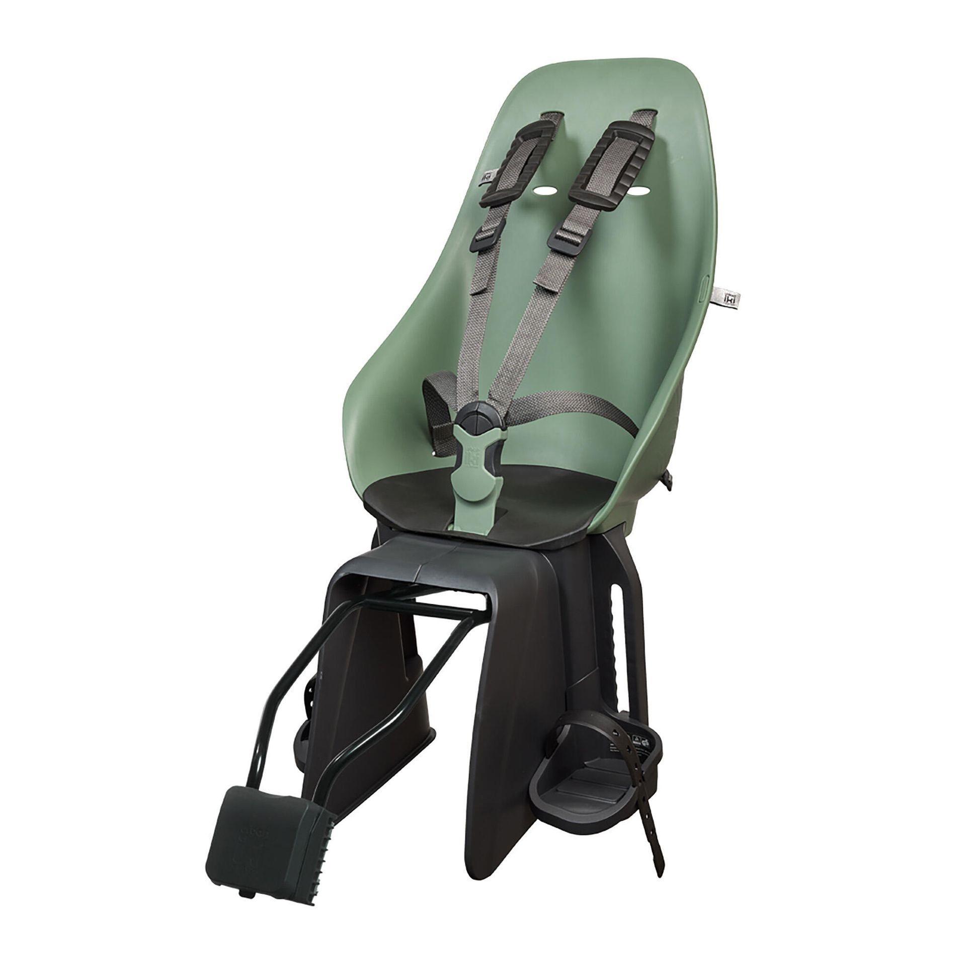 Fotelik rowerowy Urban Iki  Rear seat Frame mounting Icho Green/Bincho Black