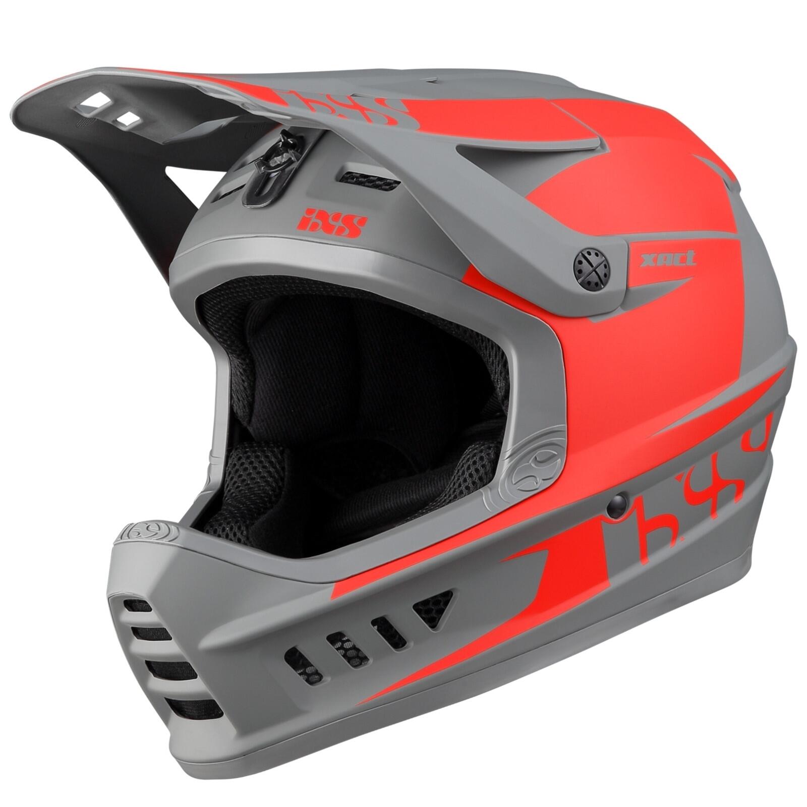 Modi IXS IXS XACT Evo red/graphite S/M | 53-56cm 2021 Kaski Fullface i Downhill IX-HLT-9008/1150/S/M