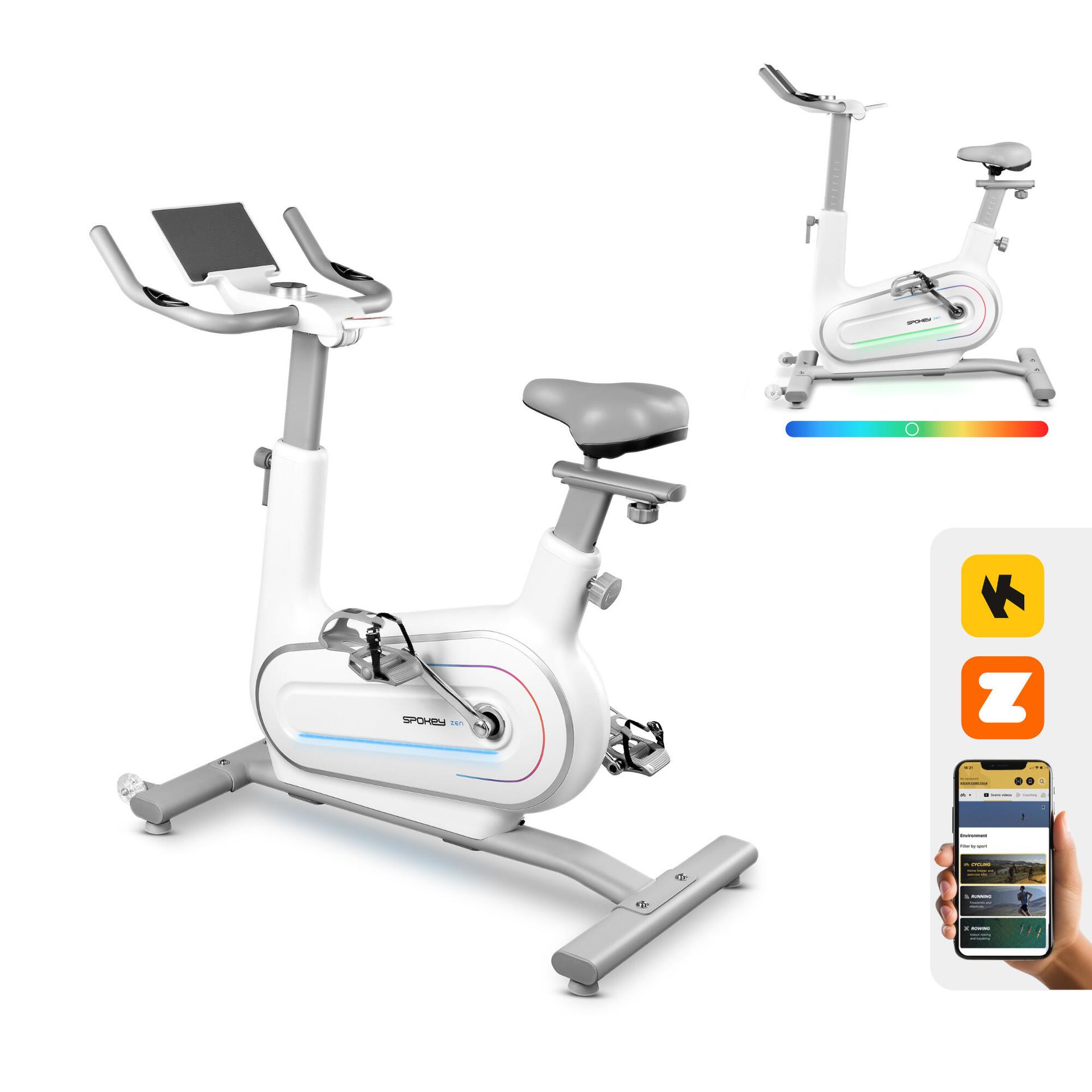 Rower elektromagnetyczny SPOKEY Zen