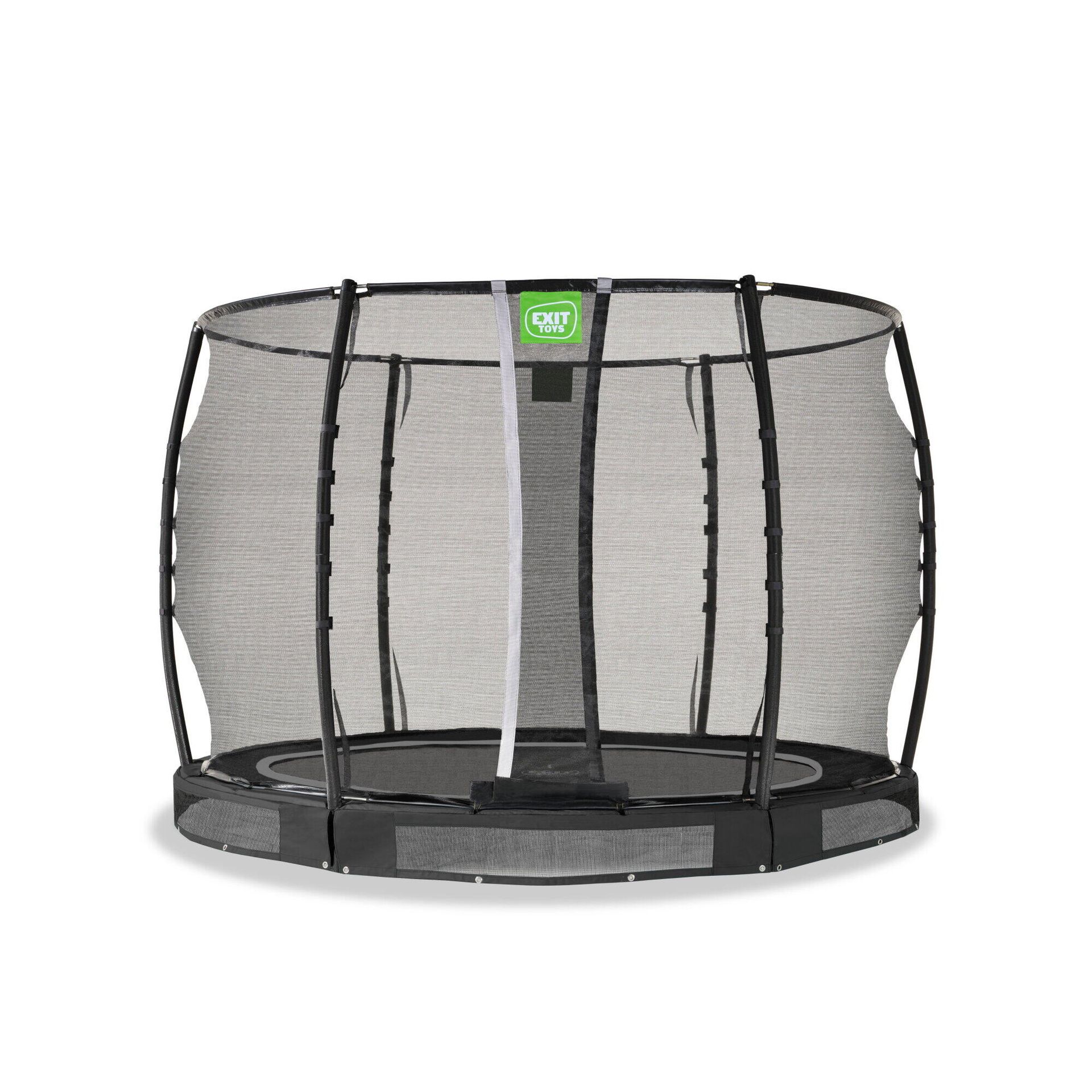 Exit Trampolina naziemna Allure Premium ø305cm czarna