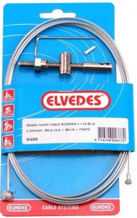 Elvedes kabel hamulcowy naprawczy 2500 mm Ø1,8 mm