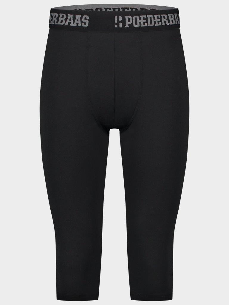 Legginsy termoaktywne męskie Poederbaas 3/4 Lekkie