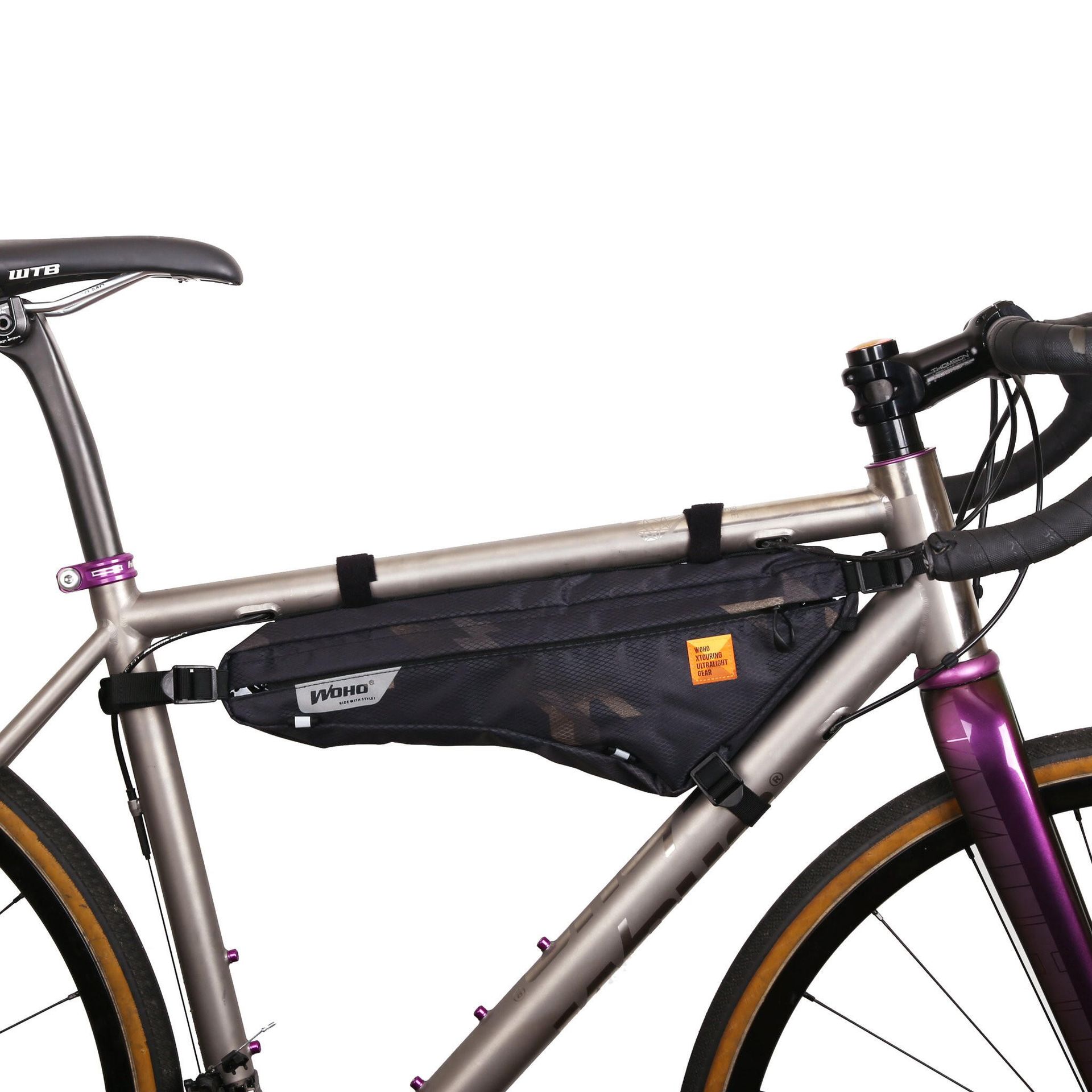 WOHO X-Touring Torba na ramę S, czarny  2022 Torebki na ramę FMB-010-31