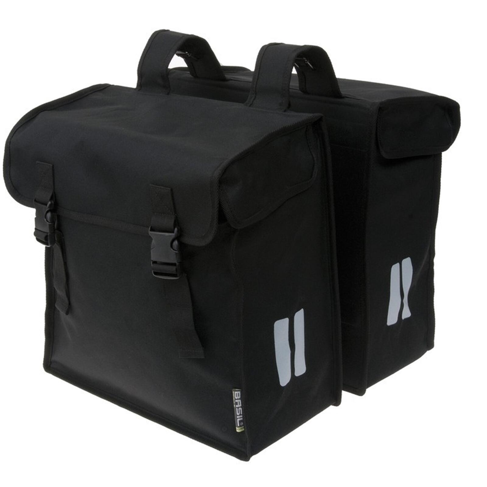 Basil Sakwa Mara czarny / Montaż: tył / Pojemność: 40 L 17395