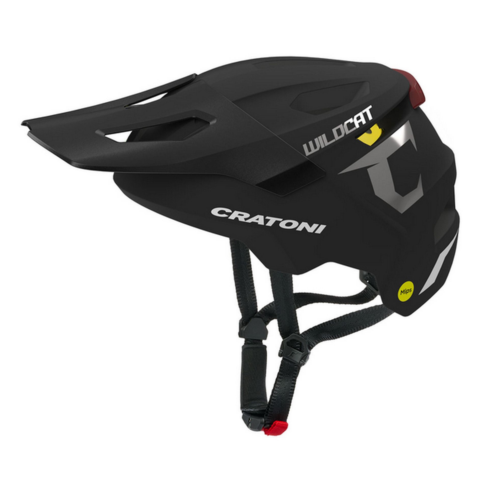 Kask dla dzieci/młodzieży „WildCat MIPS”, czarny