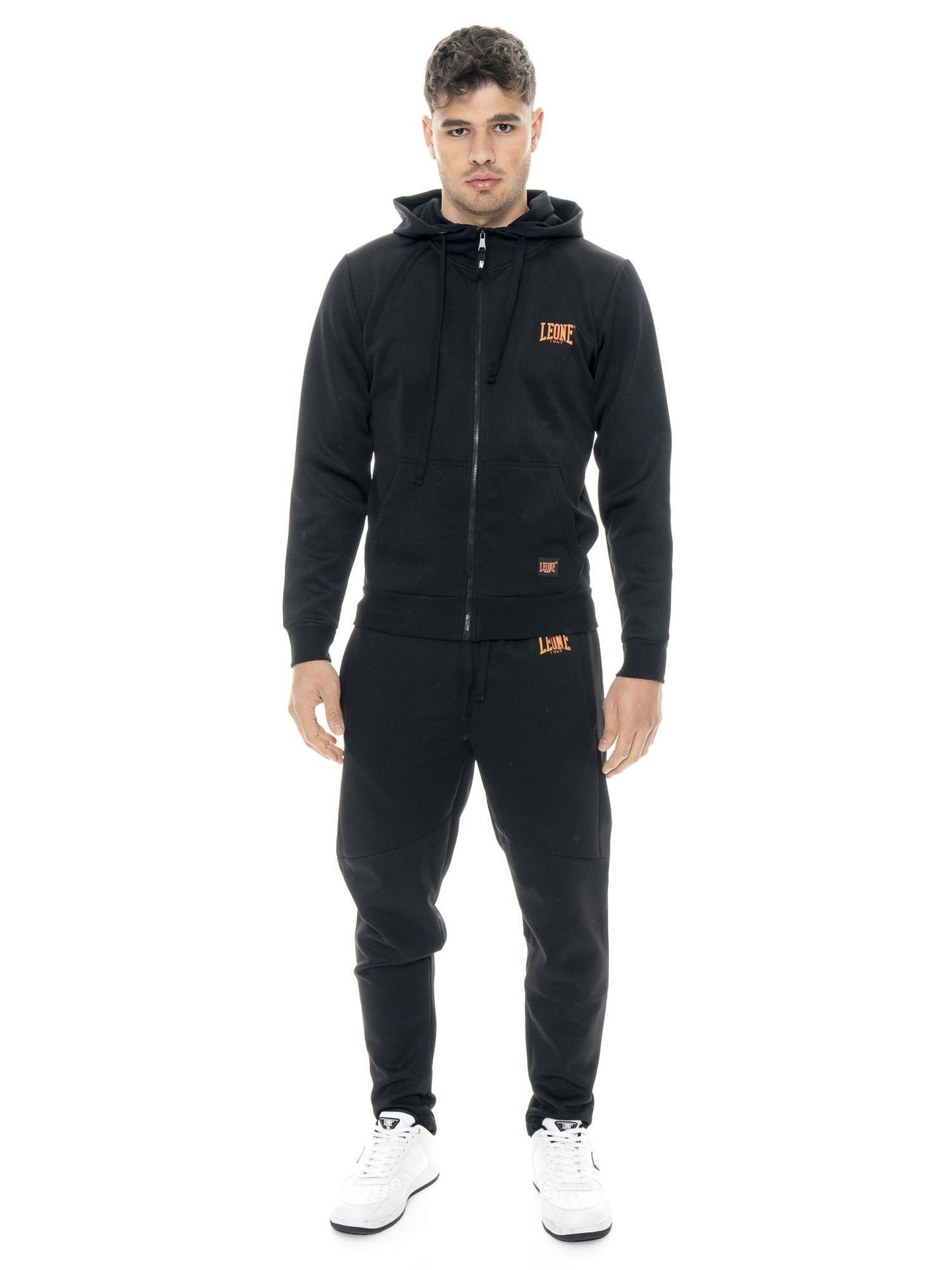 Dres męski Leone 1947 Apparel Tech z kapturem i zamkiem techniczny materiał