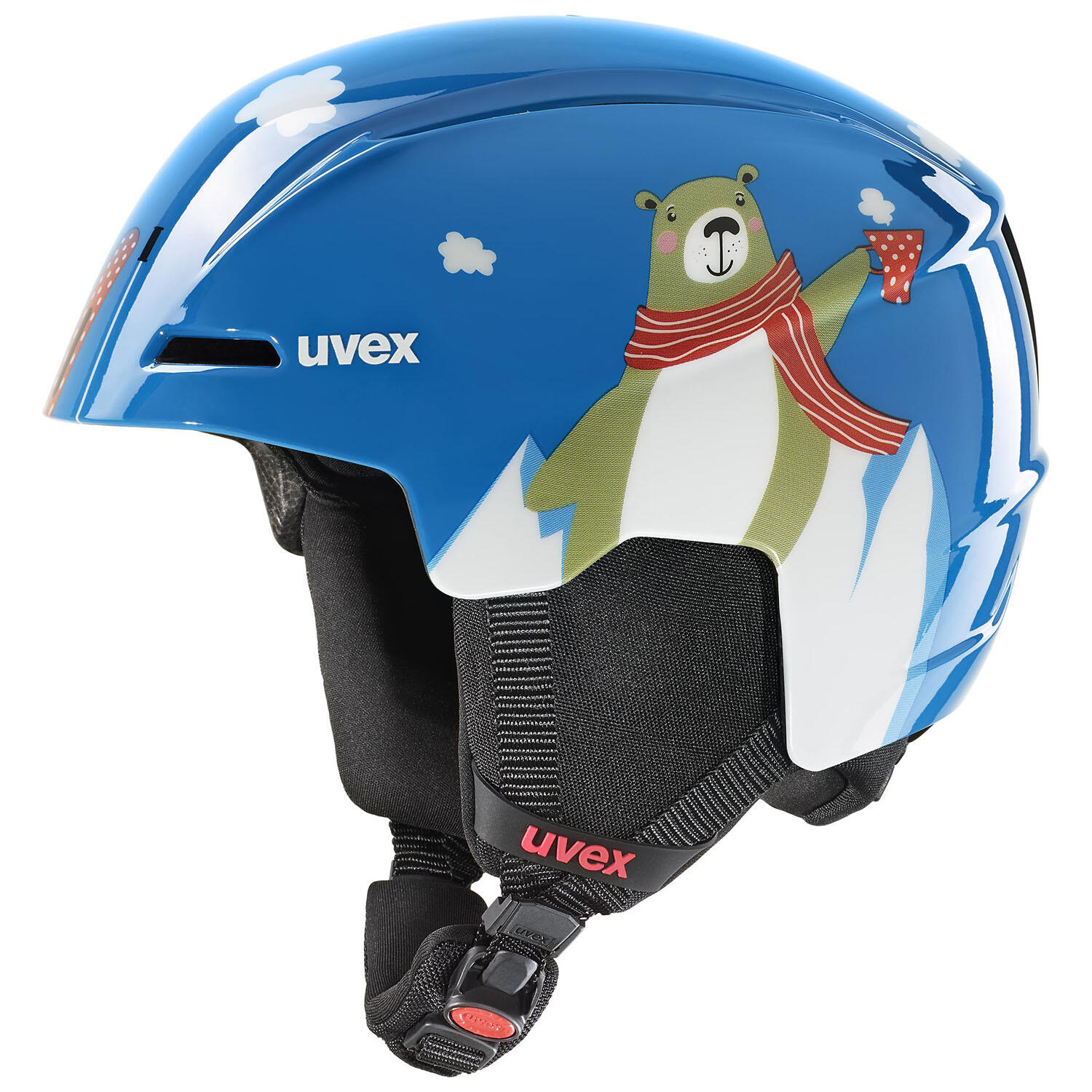 Kask dla dzieci Uvex Viti - blue bear