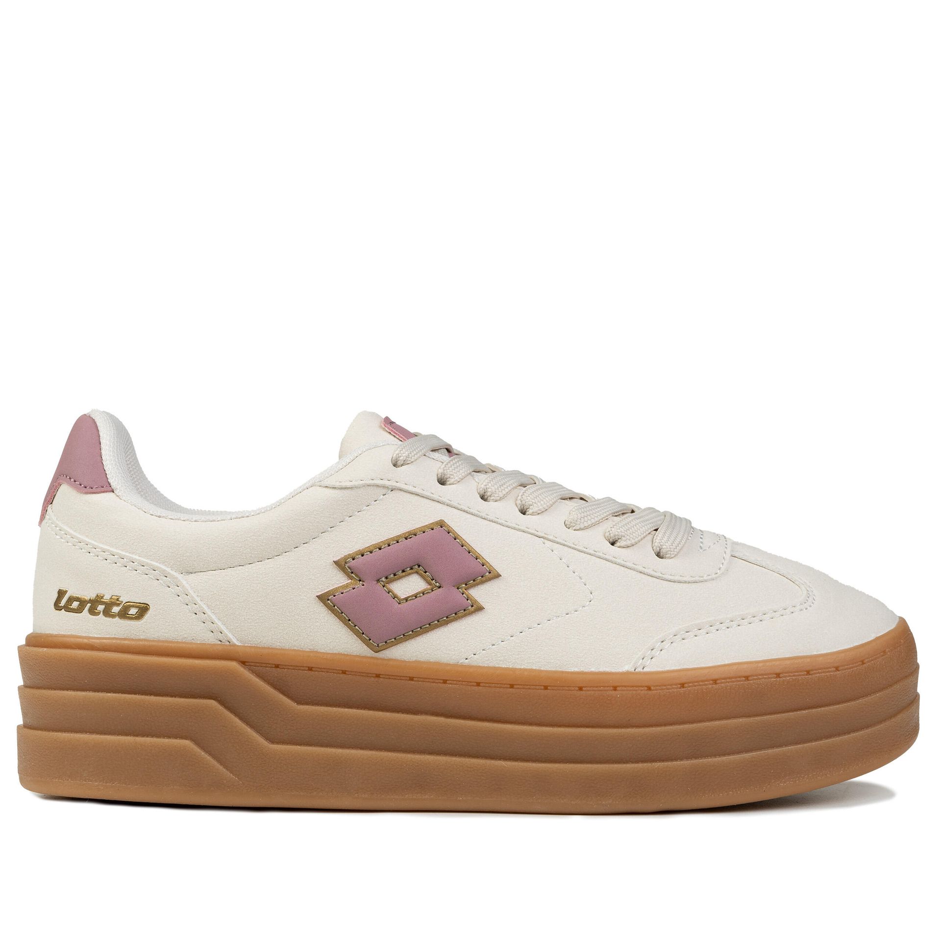 Buty damskie trampki sportowe platformy Lotto STACKY RB