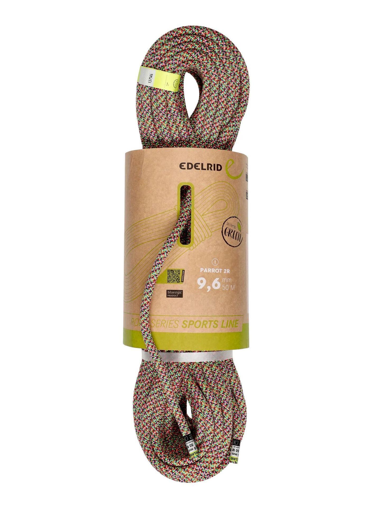 Lina wspinaczkowa Edelrid Parrot 2R 9,6 mm 50 m - assorted colours