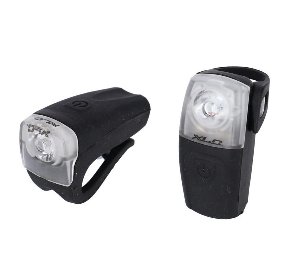 Zestaw oświetlenia rowerowego LED XLC CL-E16 (x2)