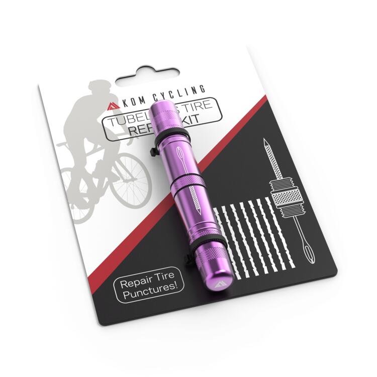 Narzędzie do naprawy opon bezdętkowych (tubeless) - Kom Cycling - TRT Fioletowy