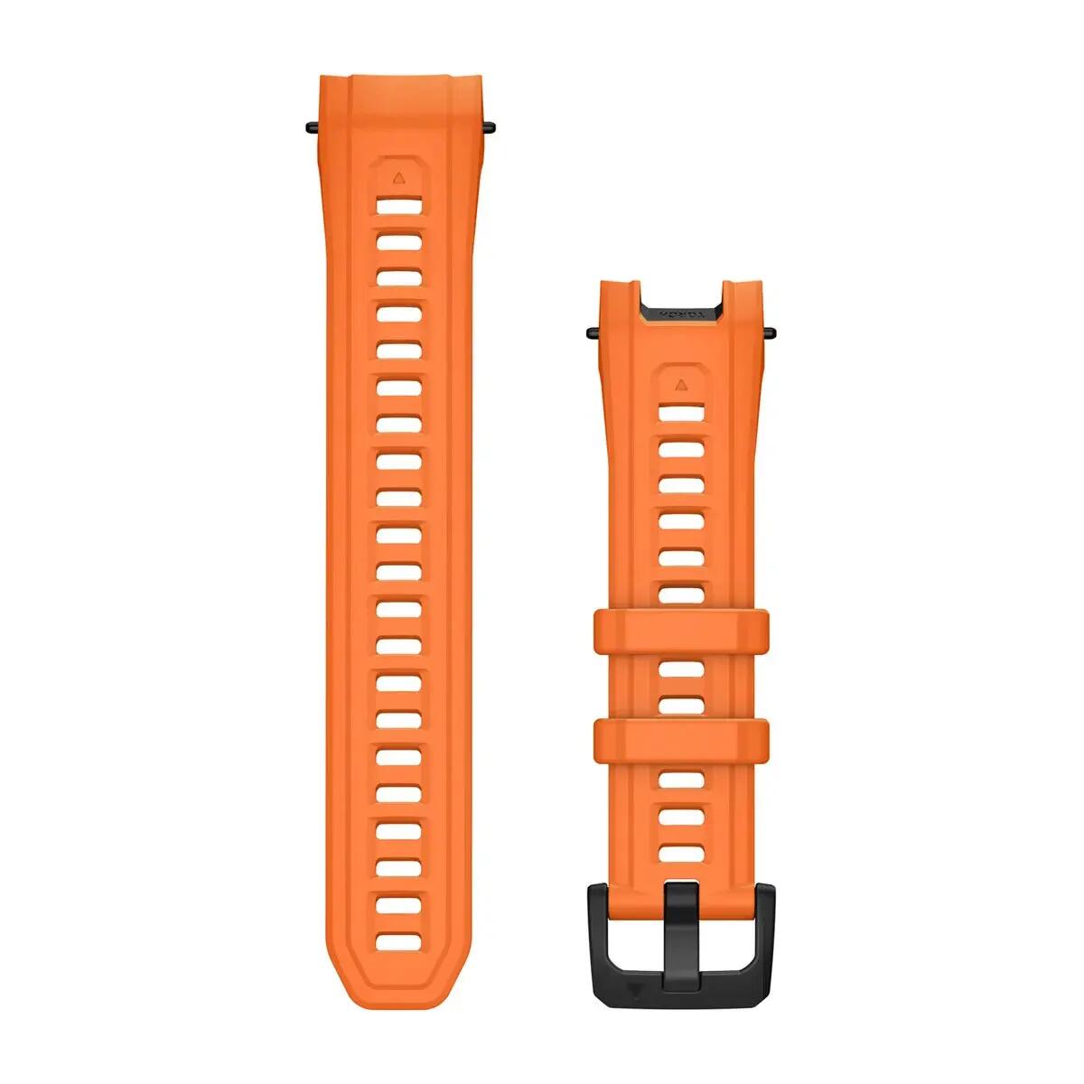 Pasek do Garmin Instinct 3 010-13395-04 (22 mm) Pomarańczowy