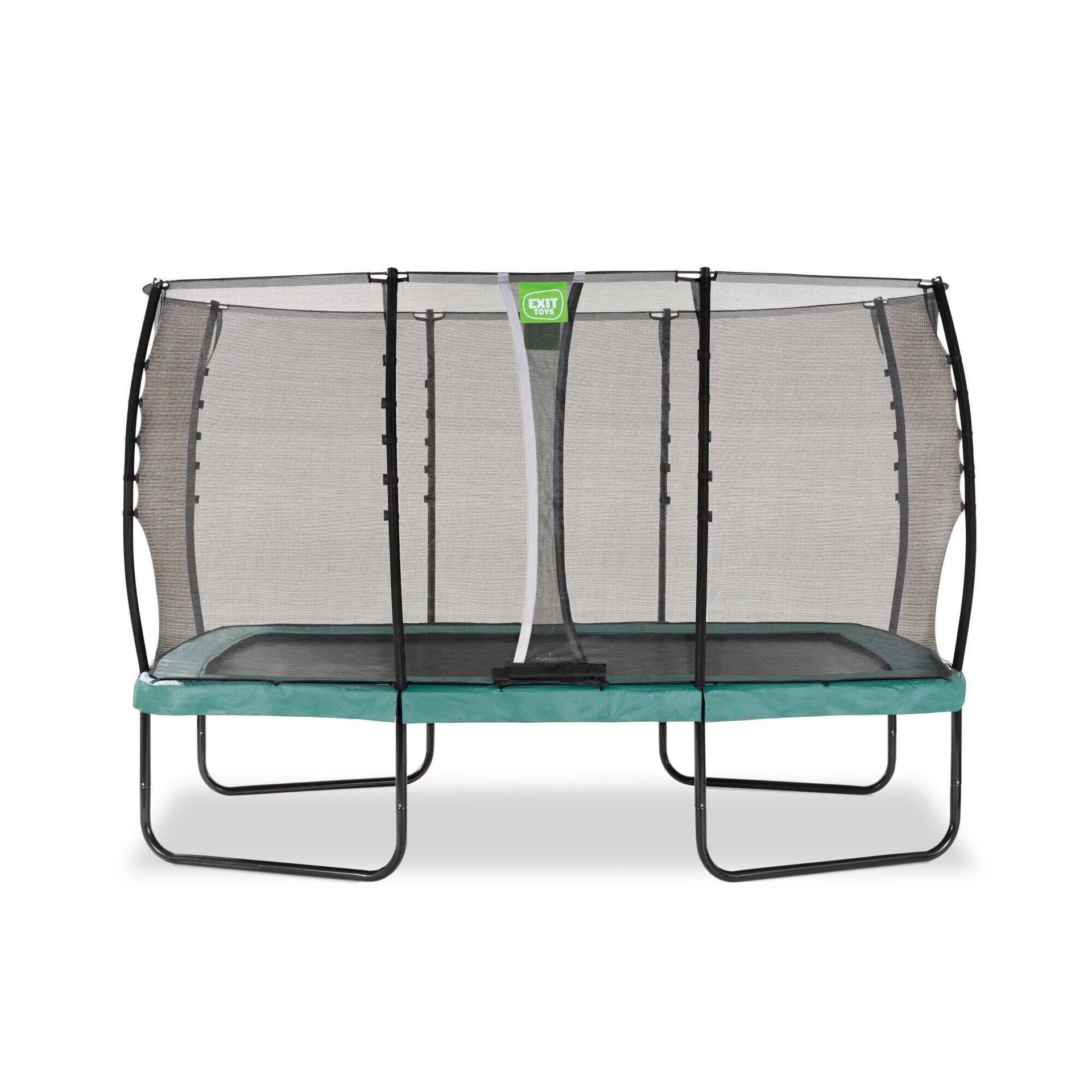 Exit Trampolina ogrodowa Allure Classic 214x366 - Zielona