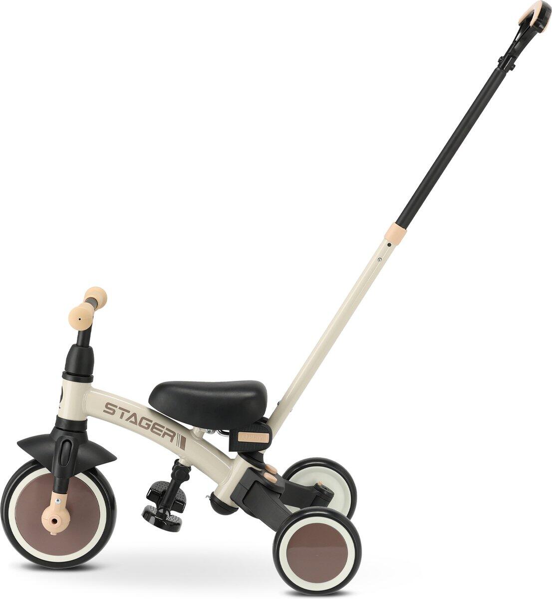 Qplay Rowerek Trójkołowy Stager 3w1 Brown