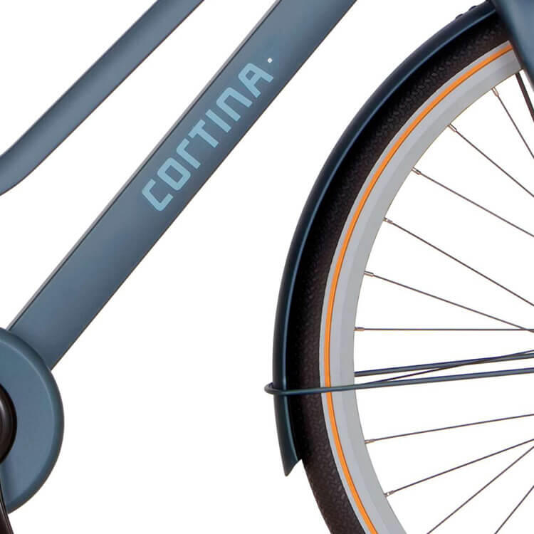 Błotnik przedni Cortina Common 28 720x52 mm Mystery Grey Matt