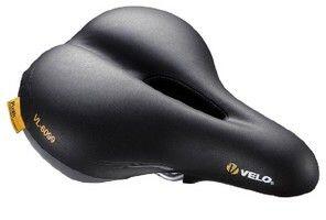 Velo Plush Tour siodło 270 x 215 mm męskie czarne