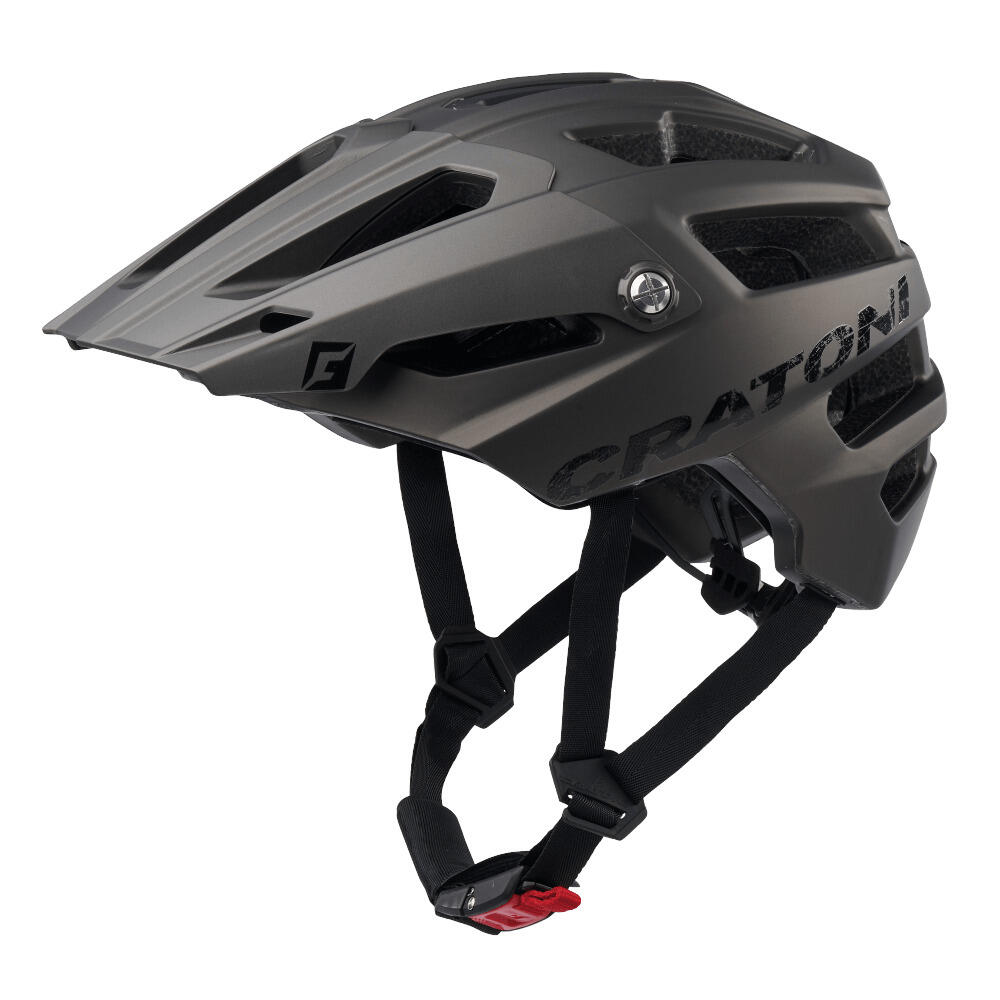 MTB - Fahrradhelm AllTrack coffee metallic matt