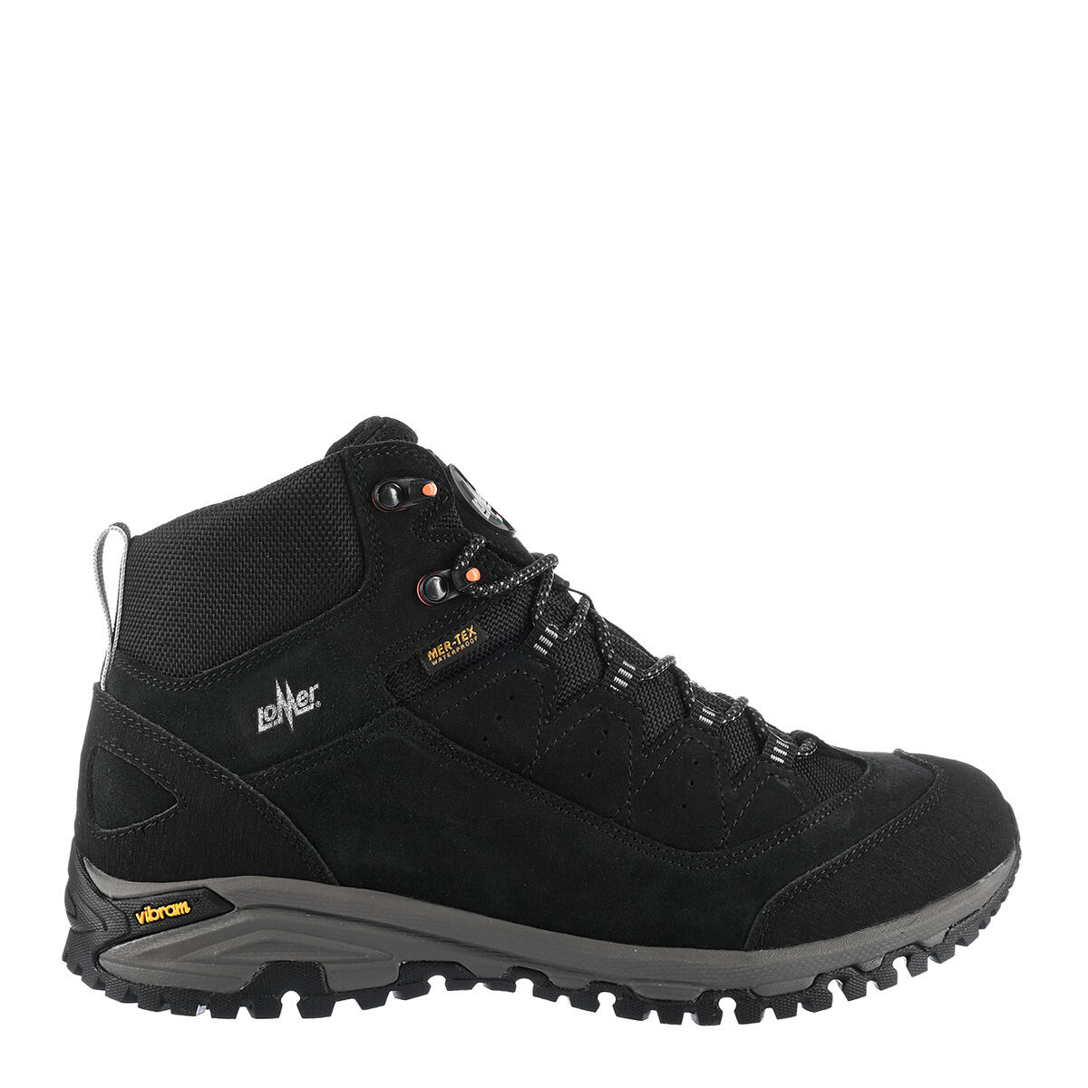 Buty trekkingowe męskie Lomer Sella High Mtx Suede 41, Brązowy, Trekking