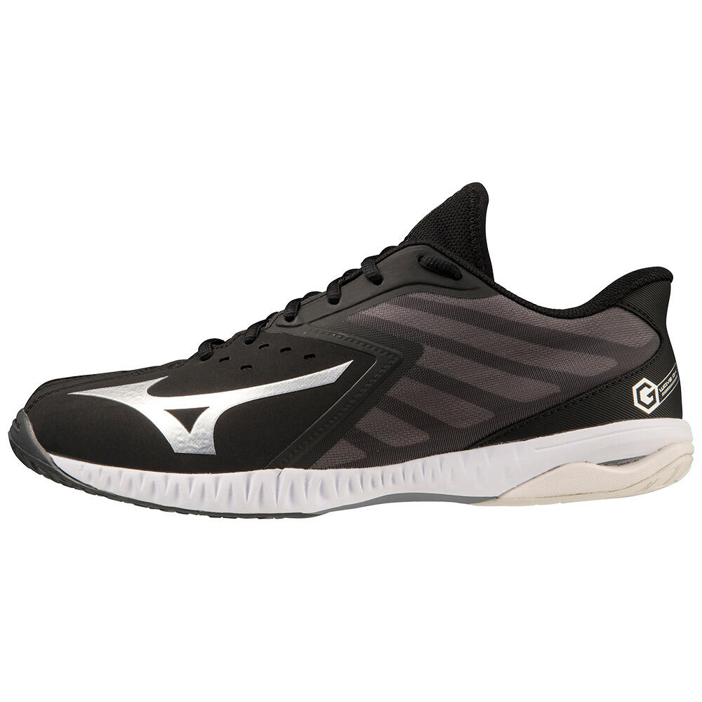 Buty do piłki ręcznej męskie Mizuno Wave GK black/silver/white