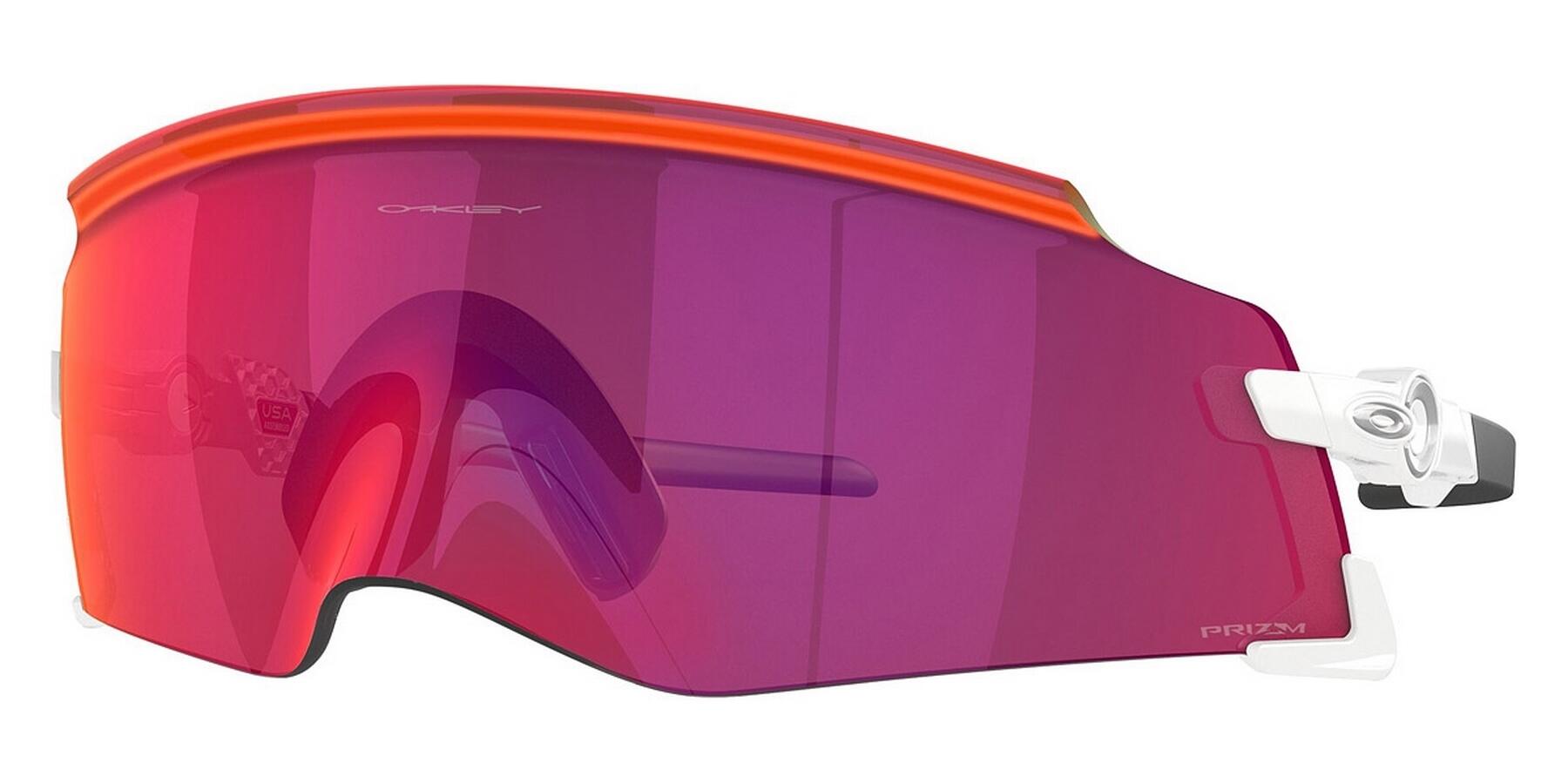 Oakley Okulary przeciwsłoneczne OAKLEY KATO Grey Smoke, Prizm Road Black OO9455-18
