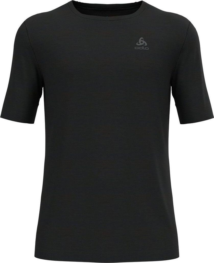 Odlo Merino 200 BL Top Crew Neck SS - koszulka termoaktywna, czarna, rozmiar S