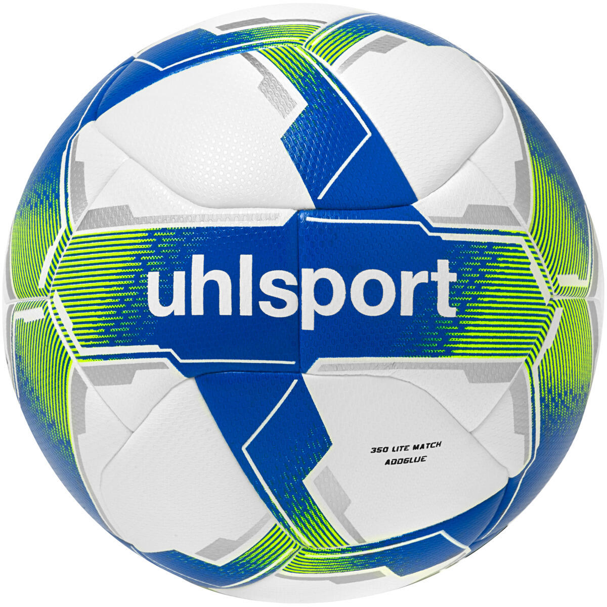 Piłka do piłki nożnej uhlsport 350 Lite Match Addglue white/royal/fluo yellow rozmiar 4 WYSYŁKA W 24H 30 DNI NA ZWROT