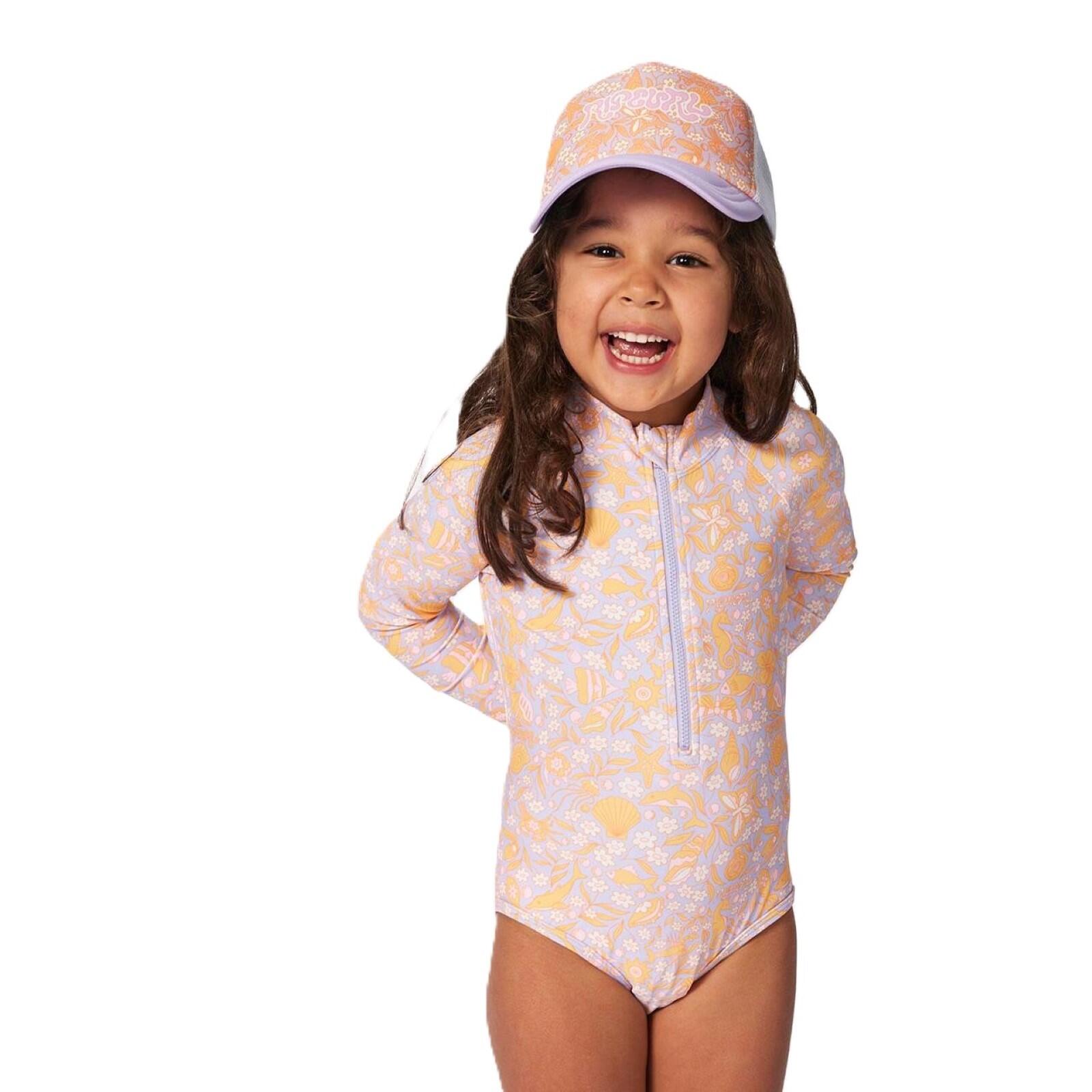 Strój kąpielowy jednoczęściowy dziecięcy Rip Curl Rainbow Tide Surfsuit